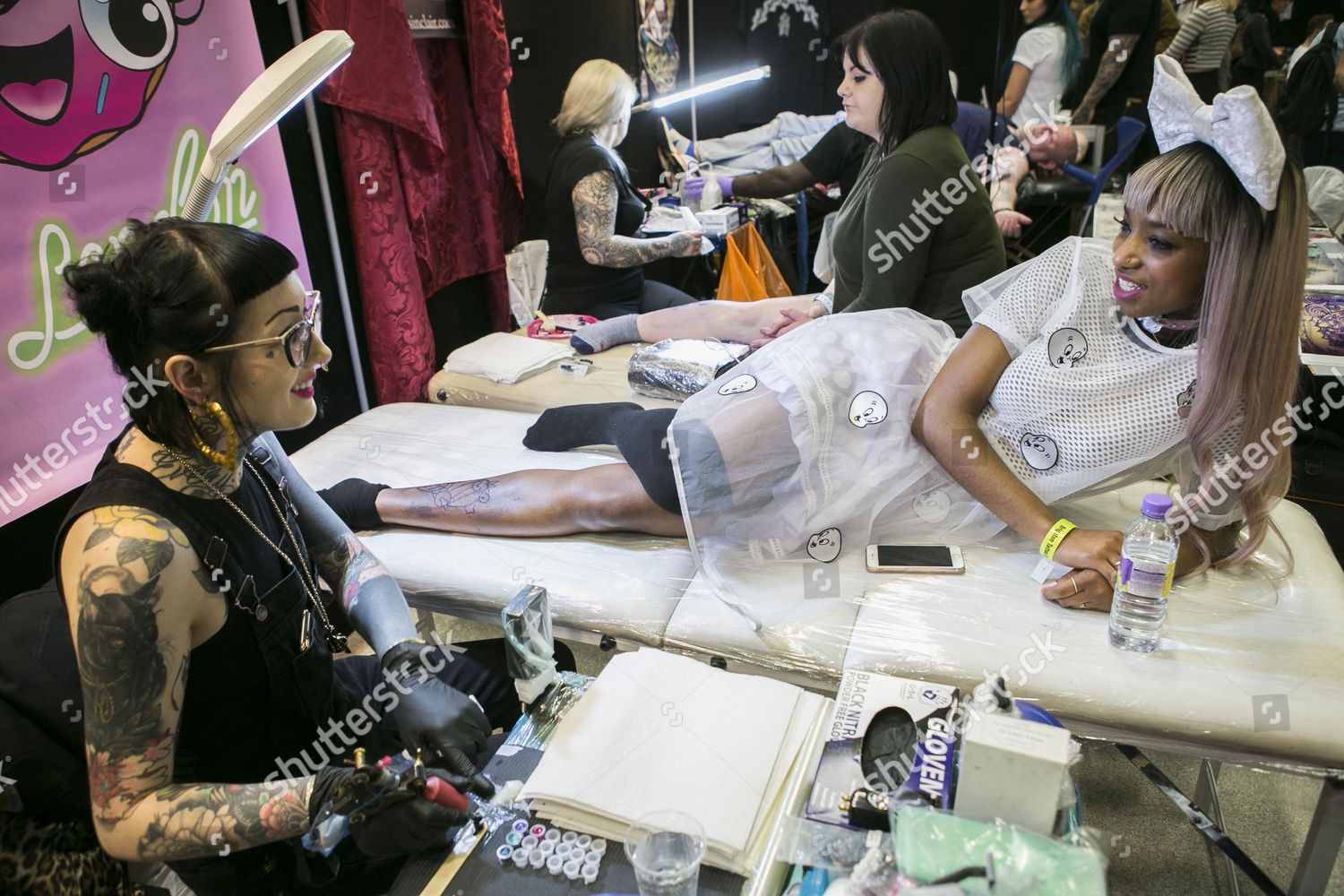 People Get Tattooed Brighton Tattoo Convention Editorial Stock Photo -  Stock Image | Shutterstock