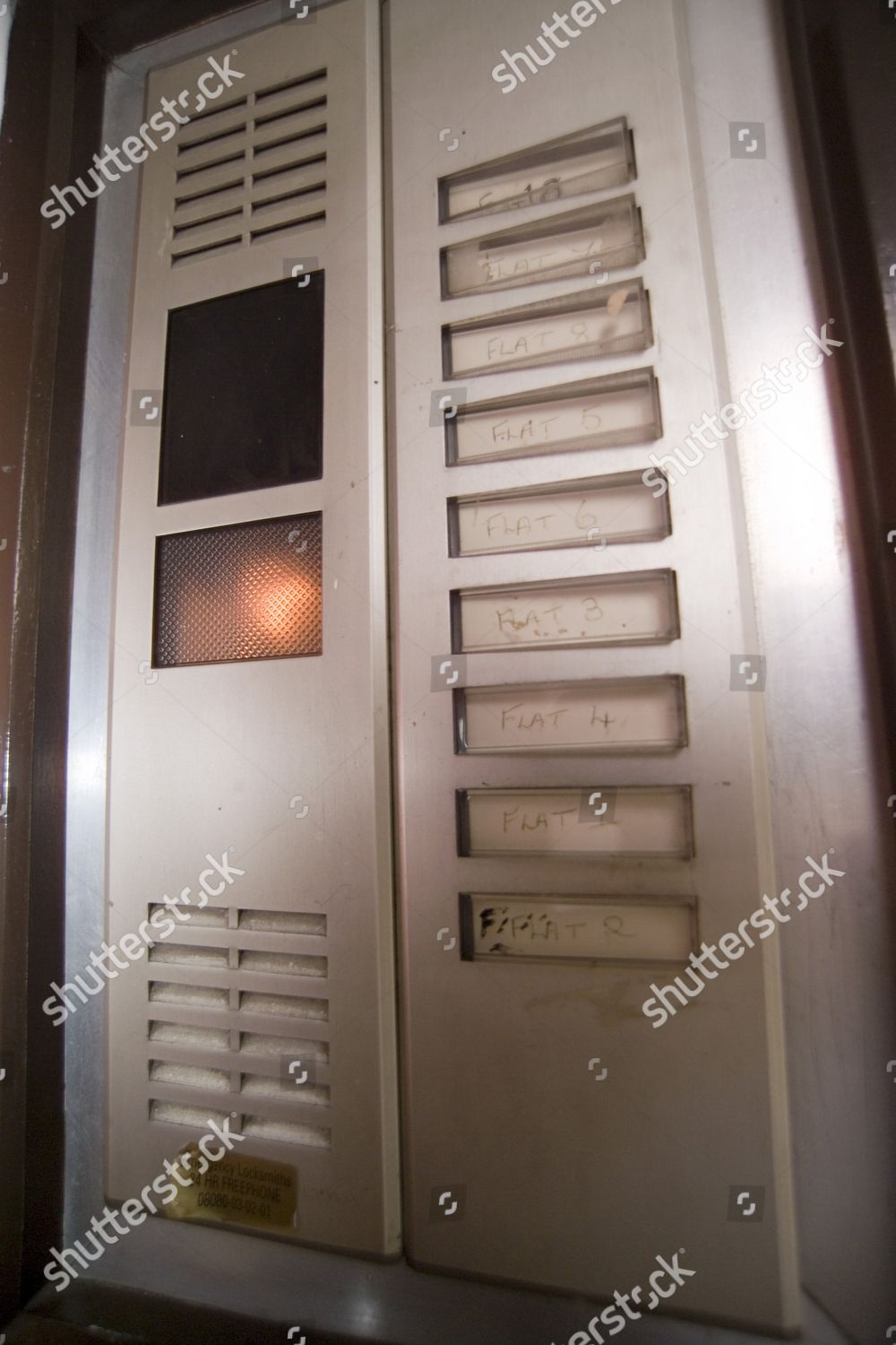 Entry Phone System Editorial Stock Photo Stock Image Shutterstock