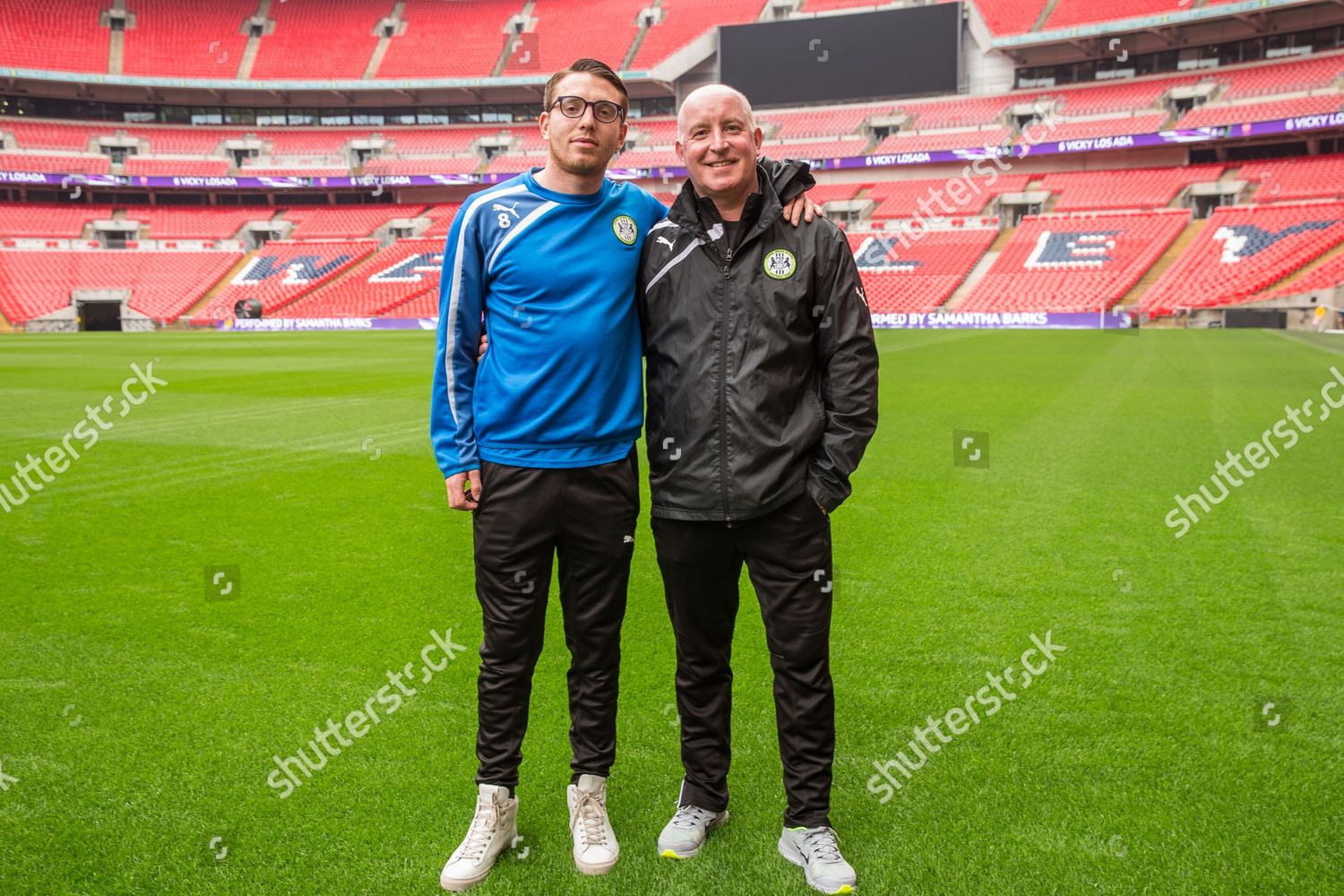 Sam Wedgebury Physio Ian Weston Ian Editorial Stock Photo Stock Image