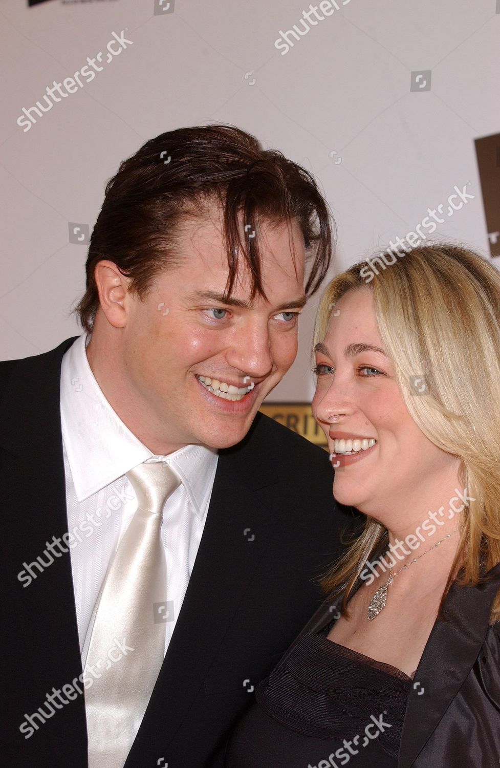 Brendan Fraser Wife Afton Smith Editorial Stock Photo - Stock Image ...