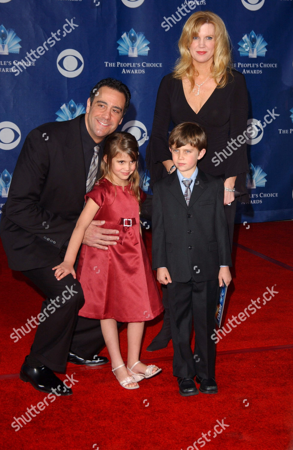 Brad Garrett Daughter Hope Son Maxwell Editorial Stock Photo Stock