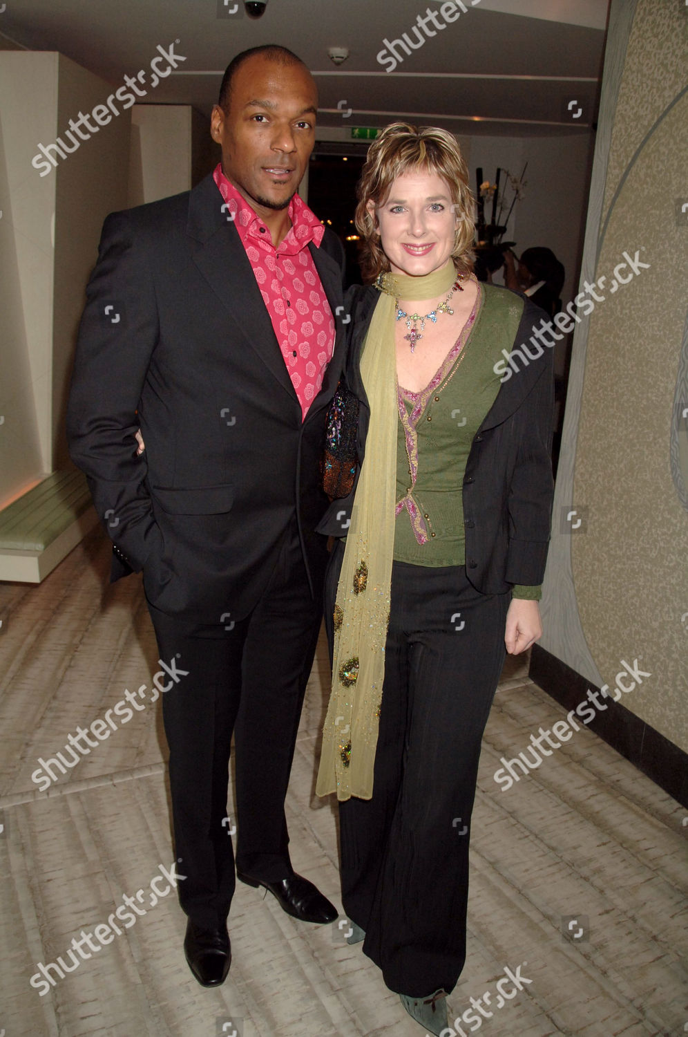 Colin Salmon Wife Fiona Editorial Stock Photo - Stock Image | Shutterstock