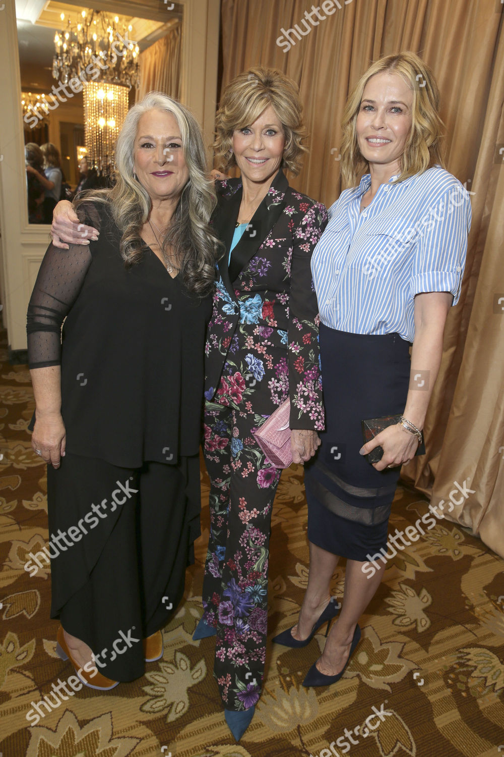 Marta Kauffman Chelsea Handler Jane Fonda Editorial Stock Photo - Stock ...