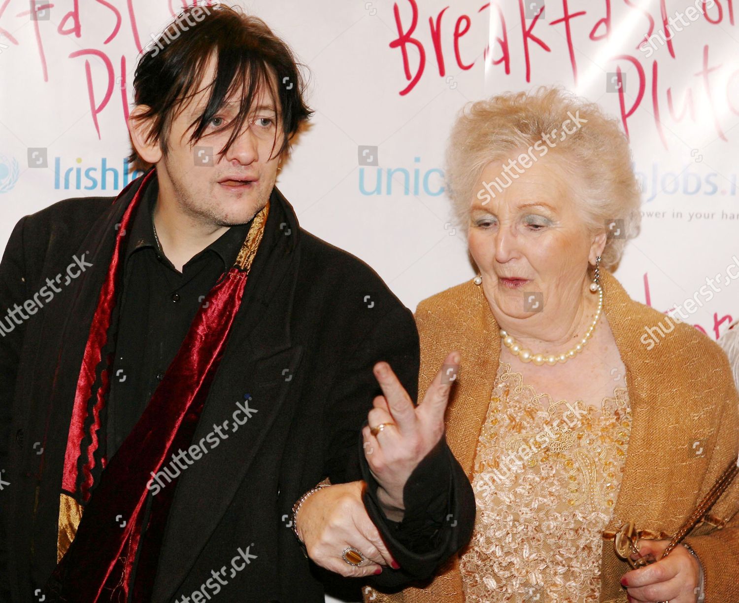 Shane Macgowan Kitty Neeson Editorial Stock Photo - Stock Image