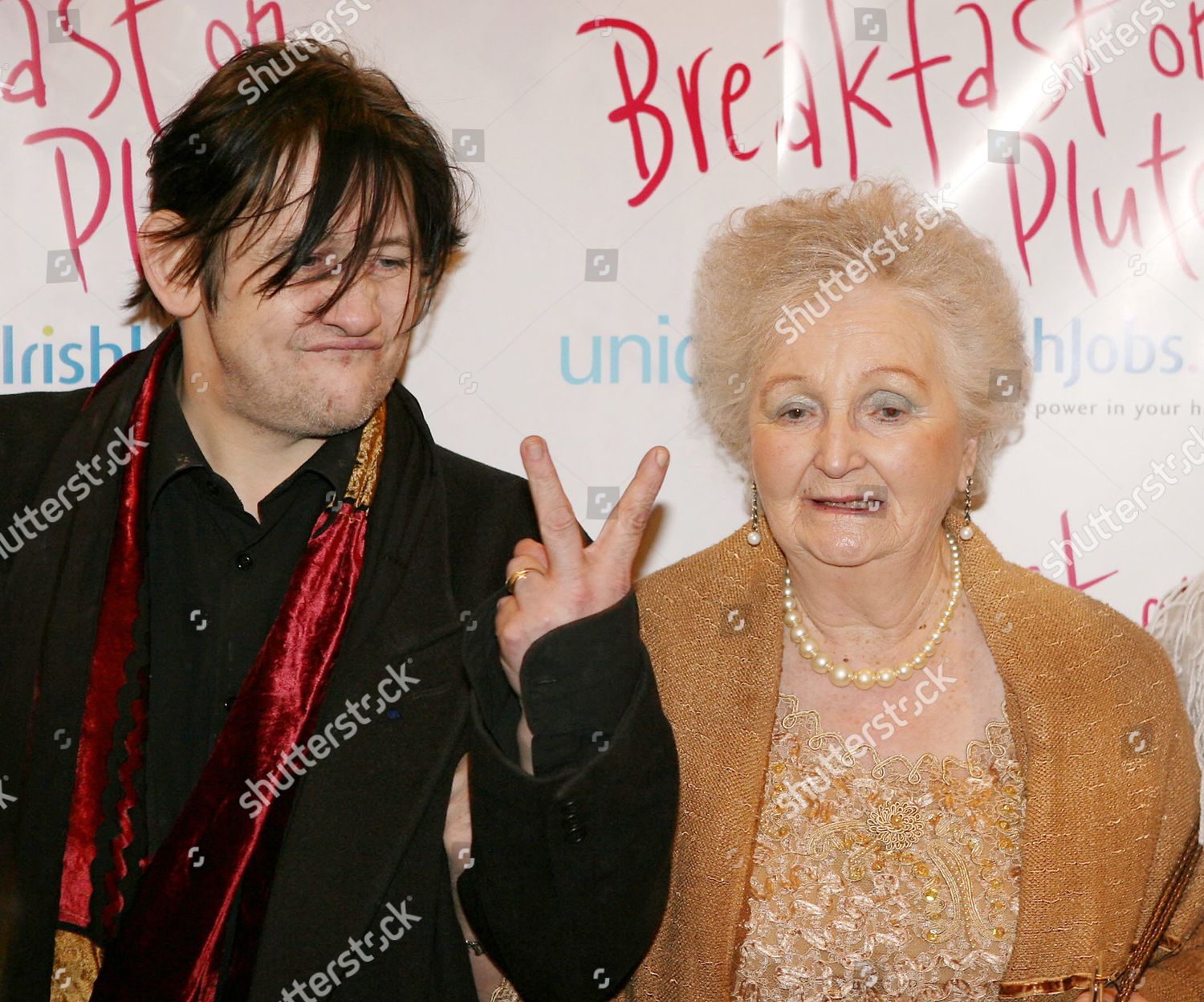 Shane Macgowan Kitty Neeson Editorial Stock Photo - Stock Image