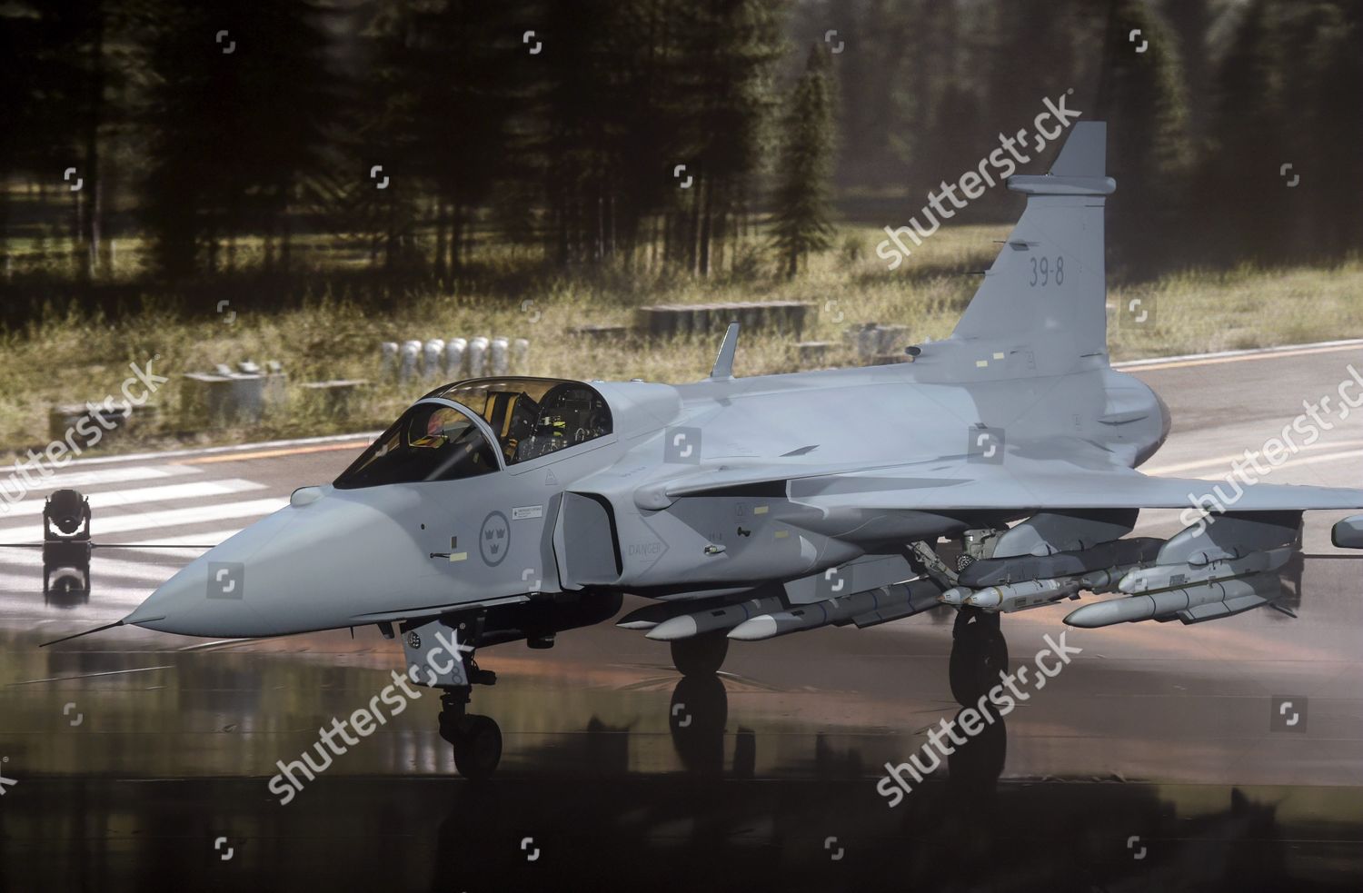 New Jas 39 Gripen E Fighter Editorial Stock Photo Stock Image Shutterstock