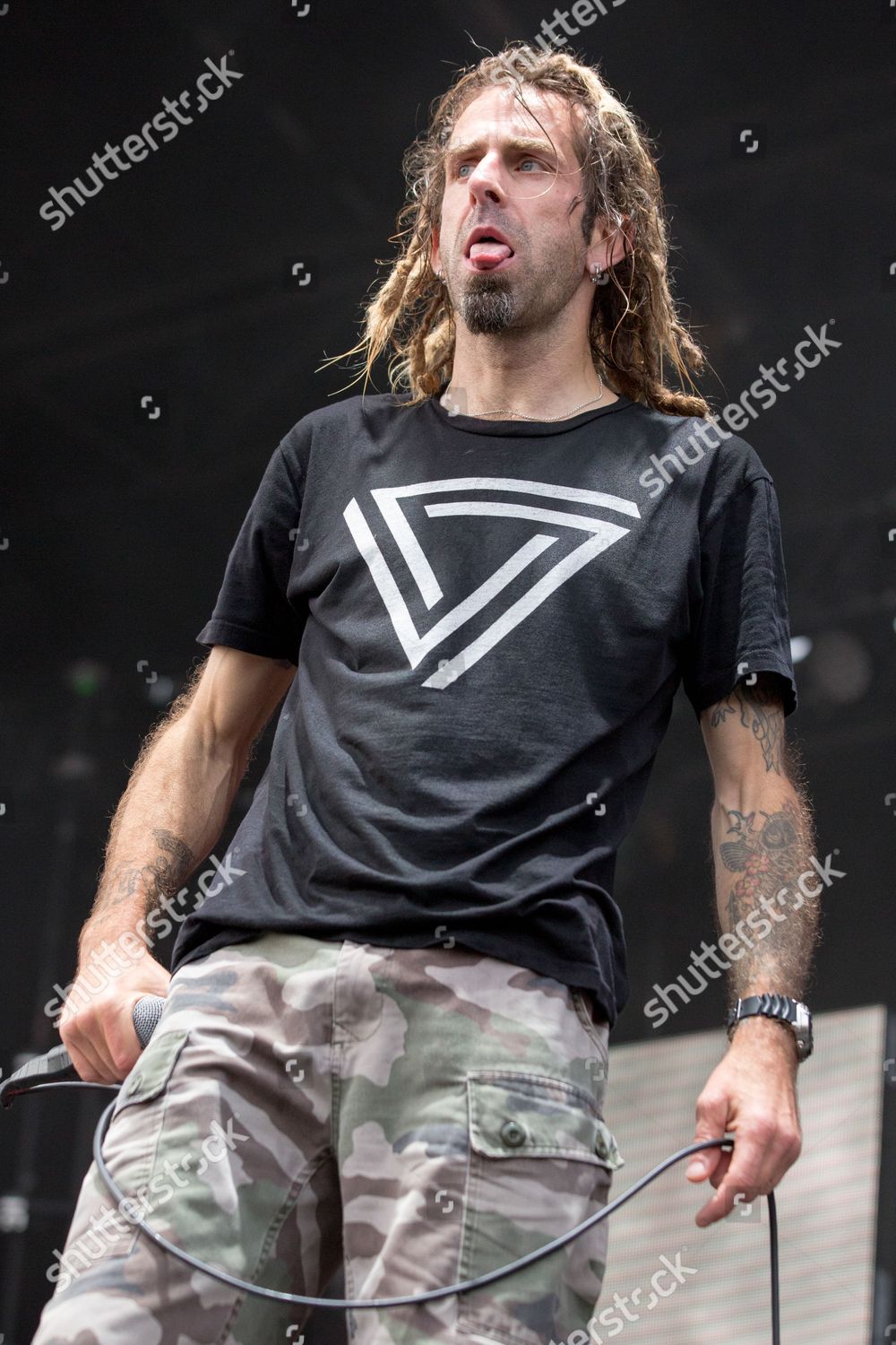 Lamb God Randy Blythe Editorial Stock Photo Stock Image