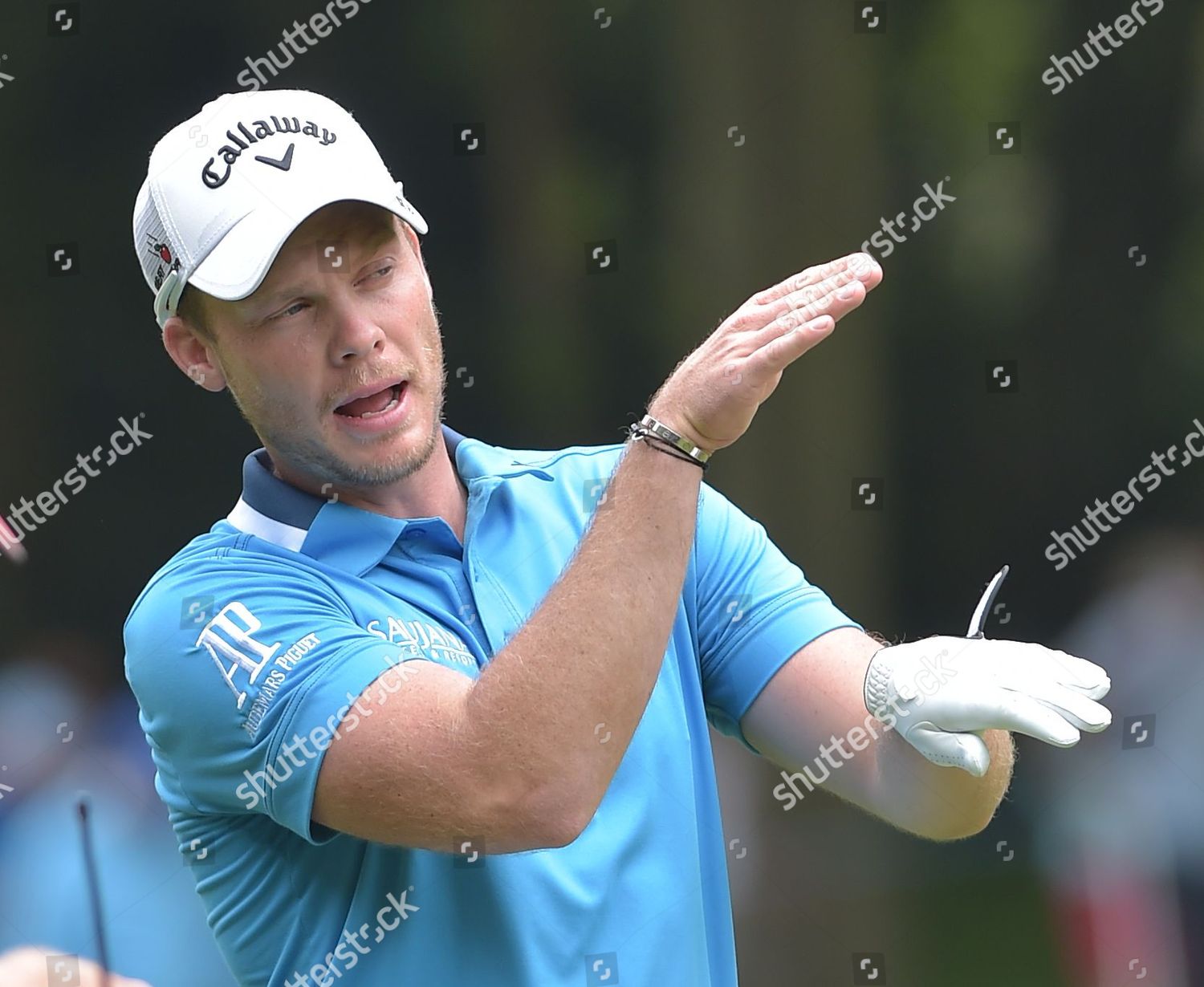 Danny Willett England Reacts His 3rd Editorial Stock Photo - Stock