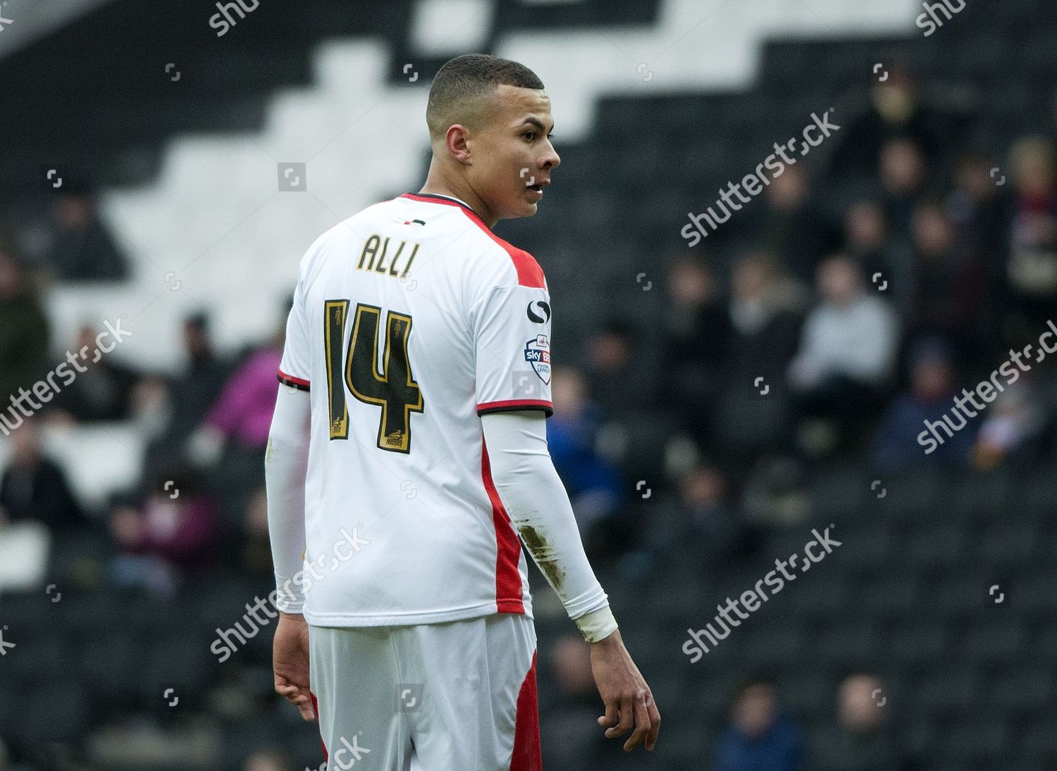 Dele Alli Mk Dons During Sy Editorial Stock Photo Stock Image