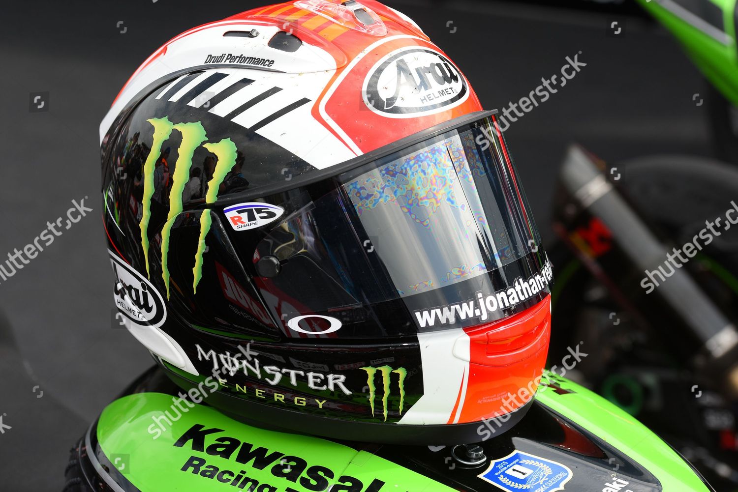 kawasaki racing helmet