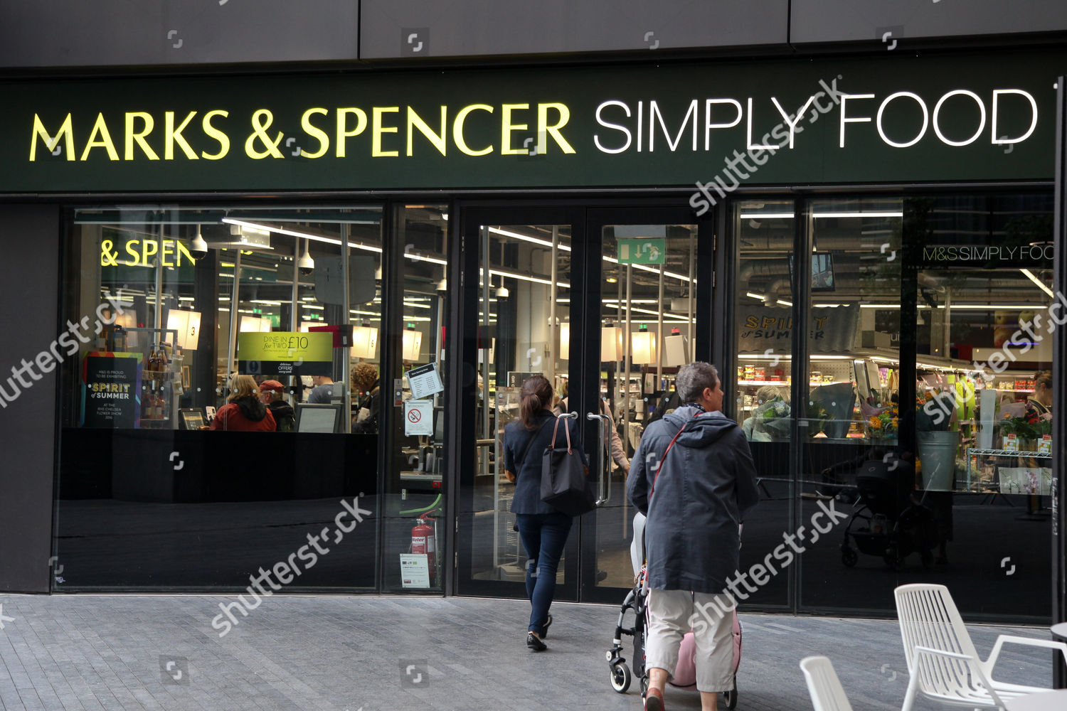 Marks Spencer Simply Food More London Editorial Stock Photo - Stock ...