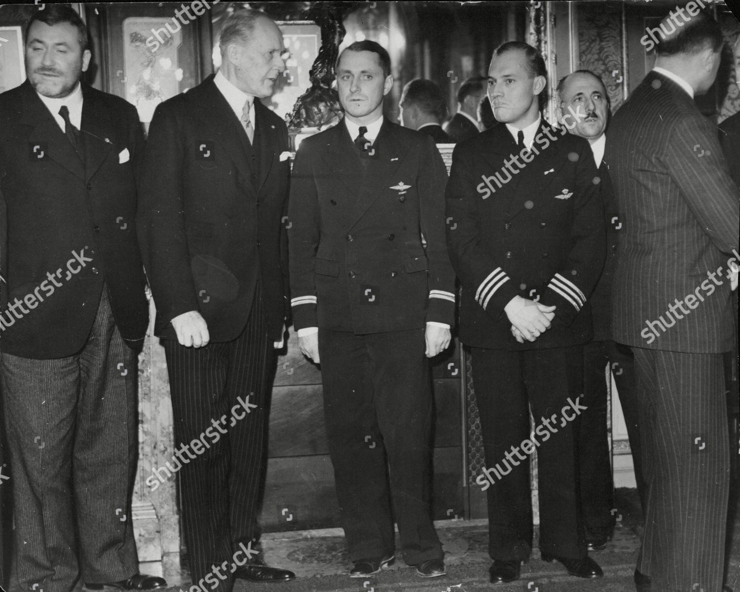 Dutch Pilots Koene Dirk Parmentier Jan Editorial Stock Photo Stock