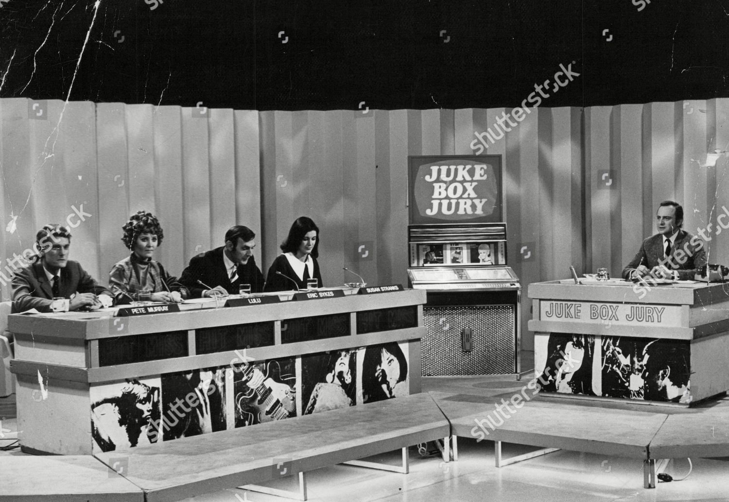 Tv Programme Juke Box Jury Picture Shows Editorial Stock Photo - Stock