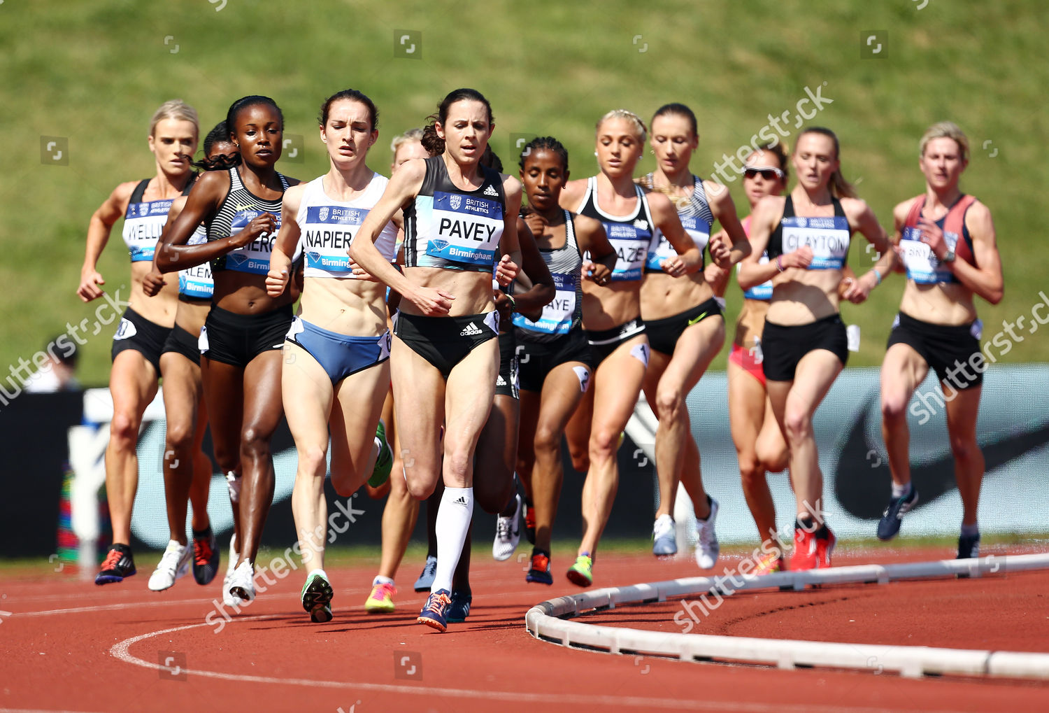 JOANNE PAVEY DURING 5000 METRES IAAF Editorial Stock Photo Stock