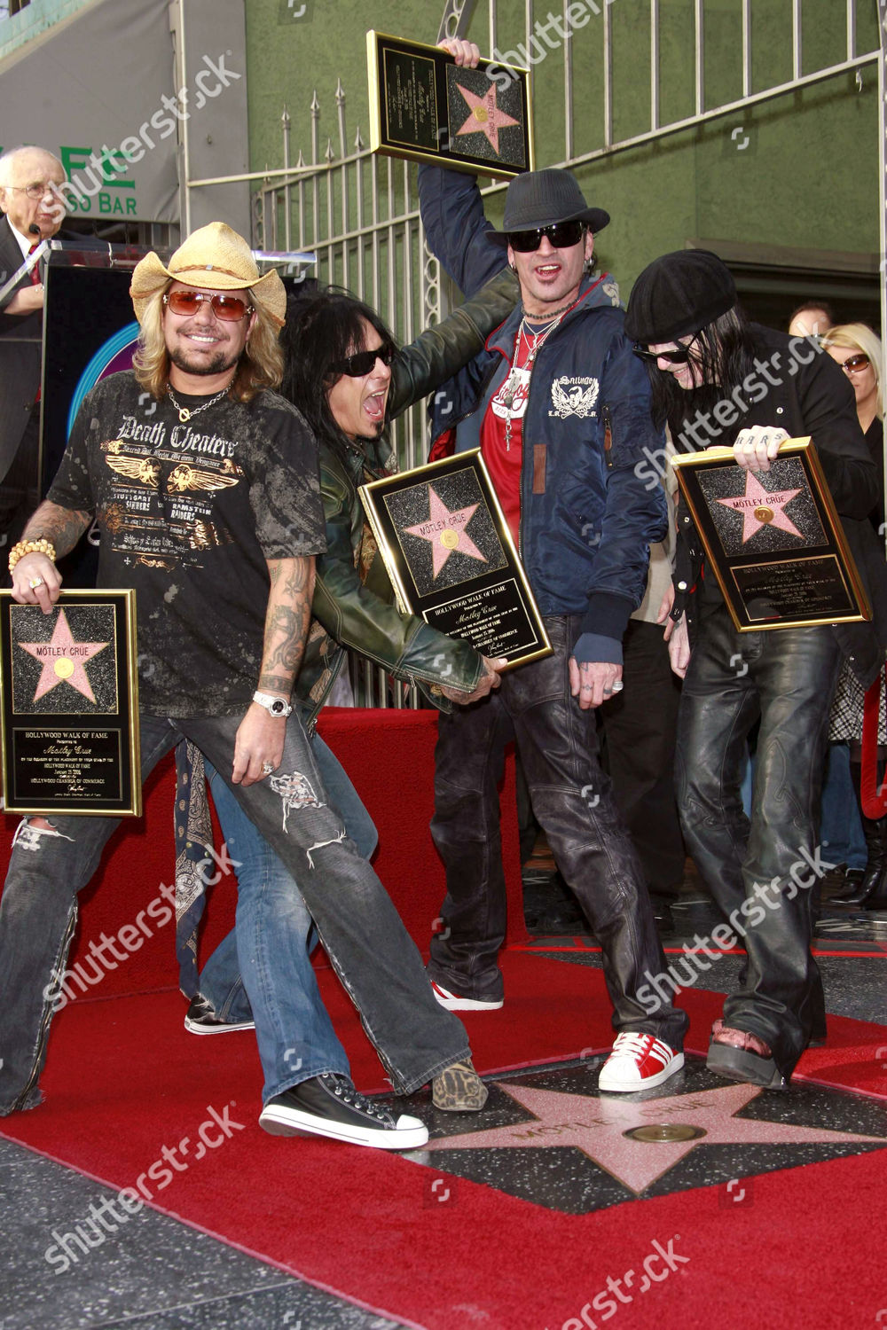 Motley Crue Mick Mars Vince Neil Editorial Stock Photo Stock Image