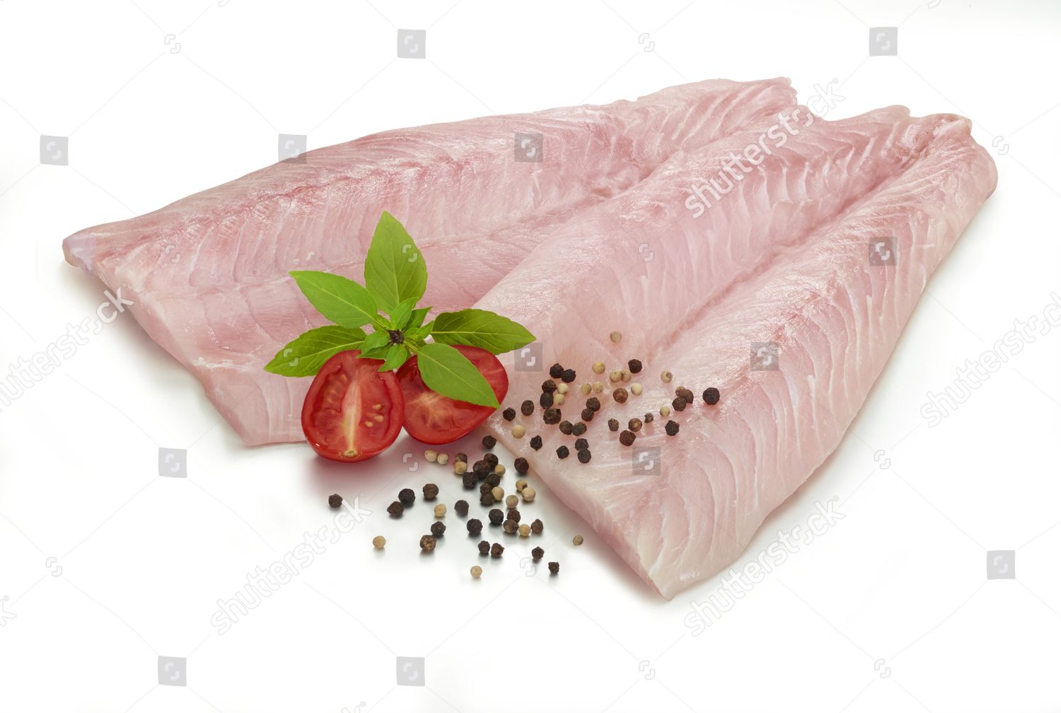 Fillets Nile Perch Lates Niloticus Peppercorns Piperaceae Editorial Stock Photo Stock Image Shutterstock