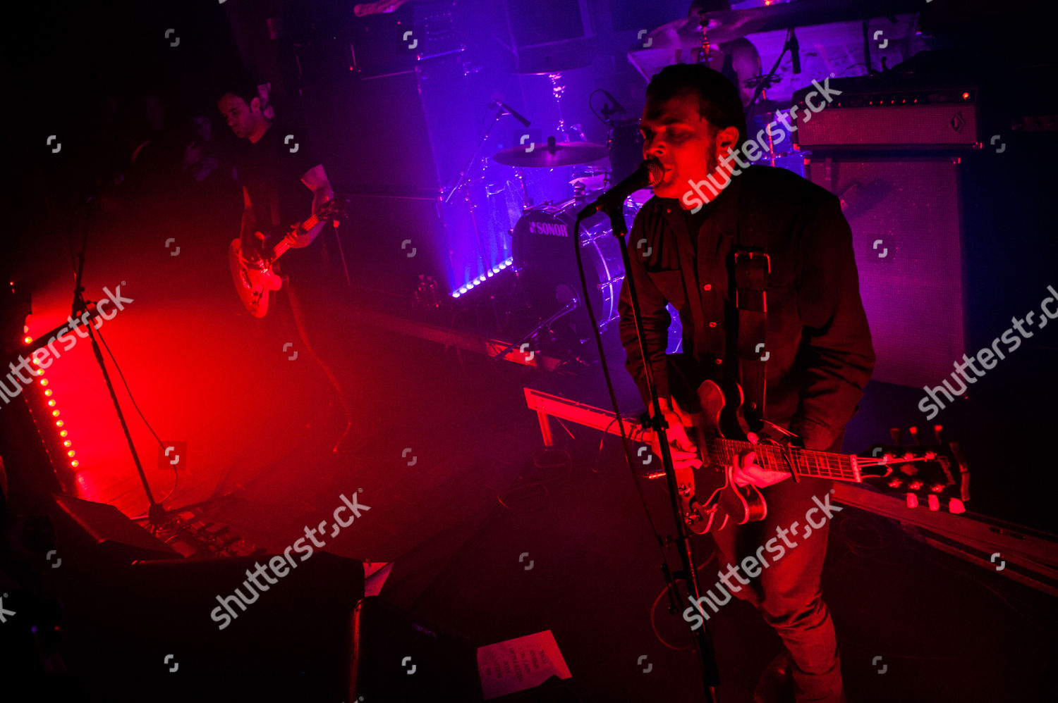 Black Rebel Motorcycle Club Performance Editorial Stock