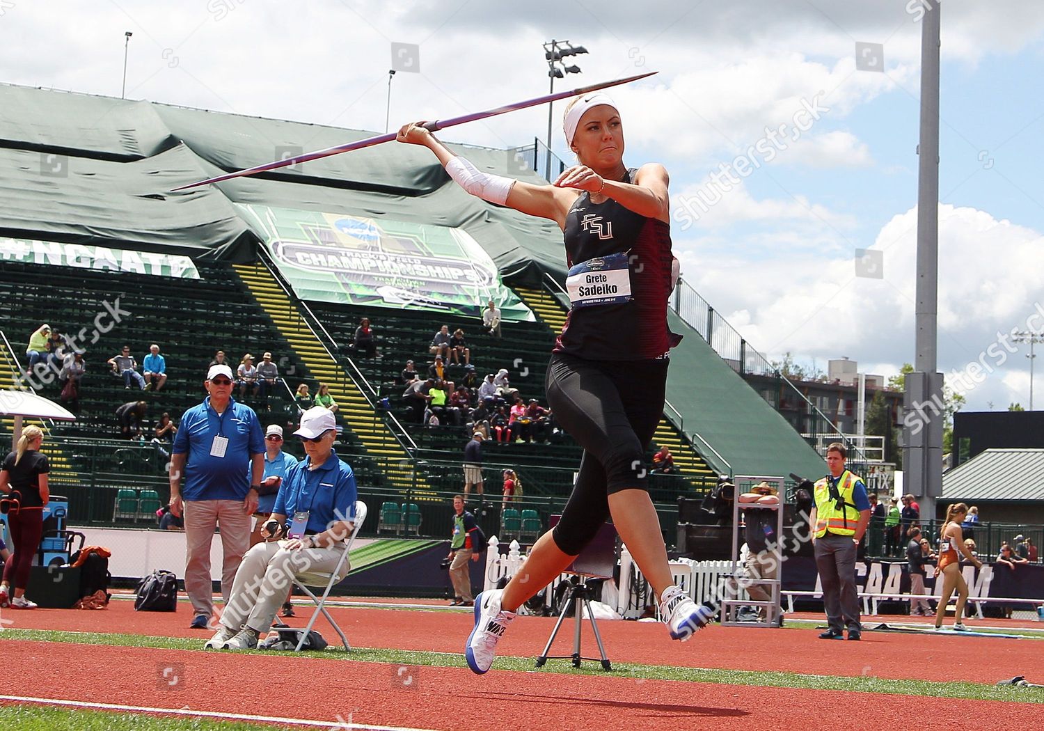 Grete Sadeiko Florida State Competes Long Editorial Stock Photo - Stock ...