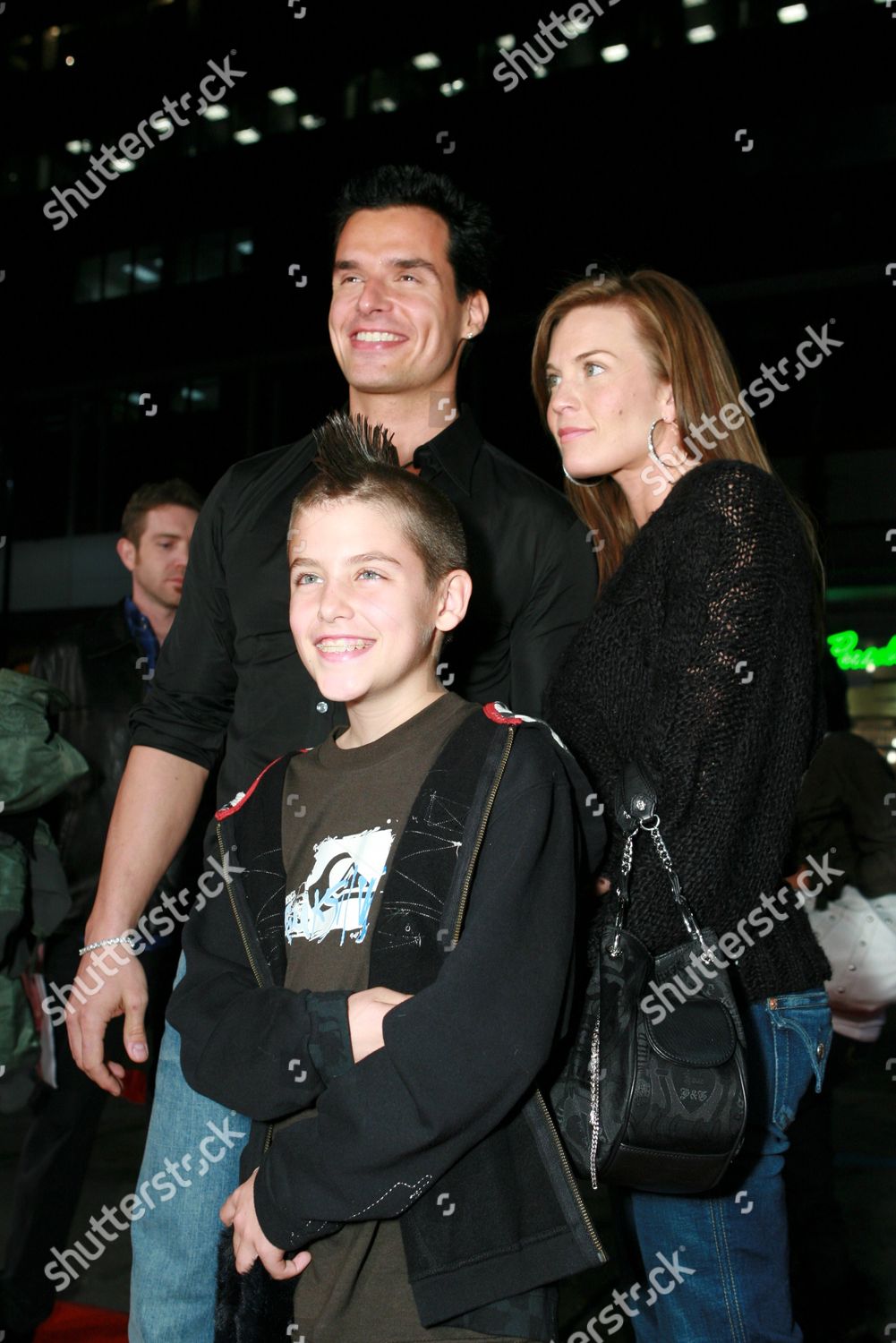 Antonio Sabato Jr Kristin Rossetti Son Editorial Stock Photo - Stock ...