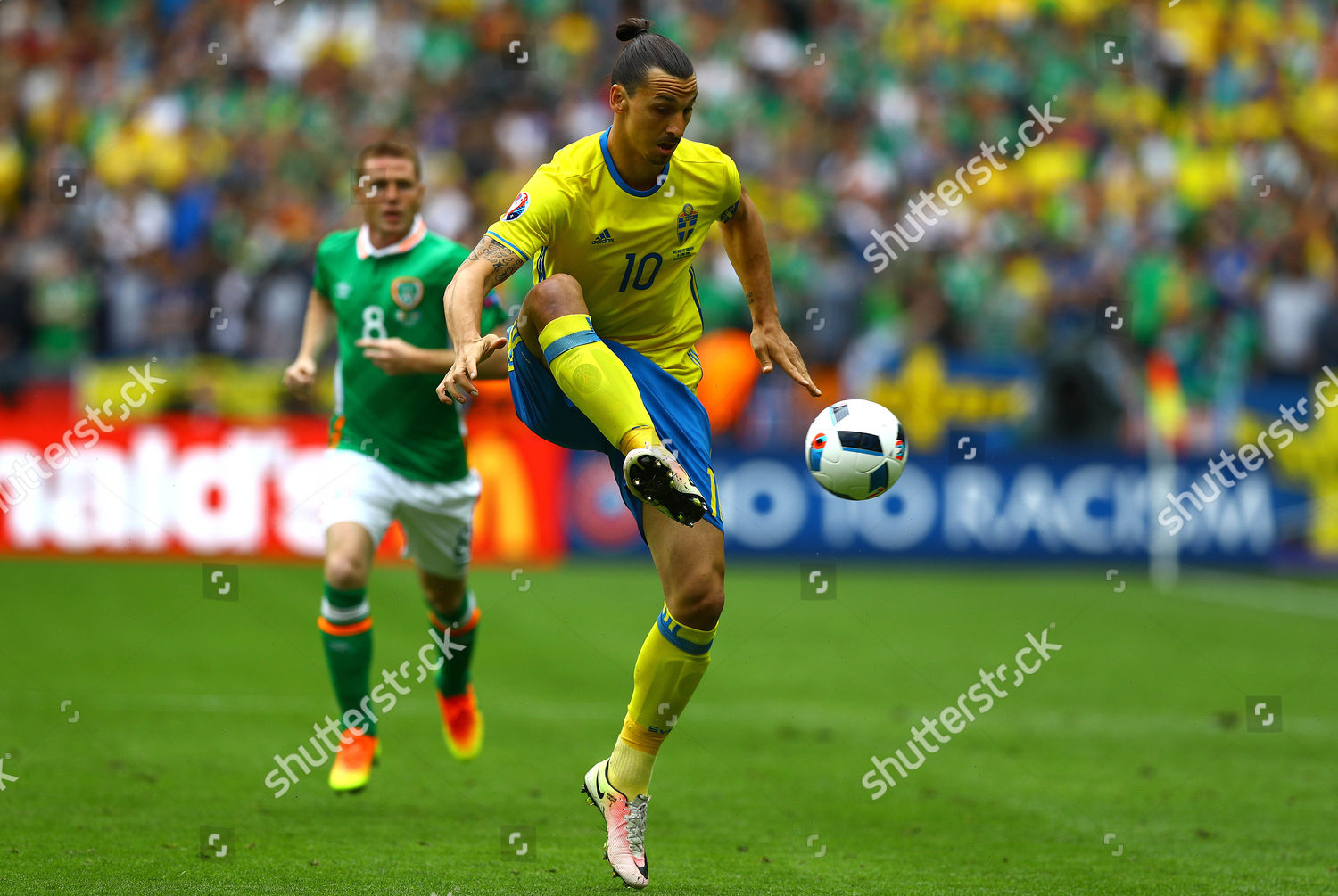 Zlatan Ibrahimovic Sweden During Uefa Euro Editorial Stock Photo