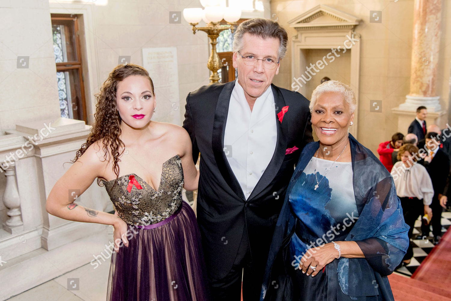 Dionne Warwick Cheyenne Elliott Mann Thomas Editorial Stock Photo