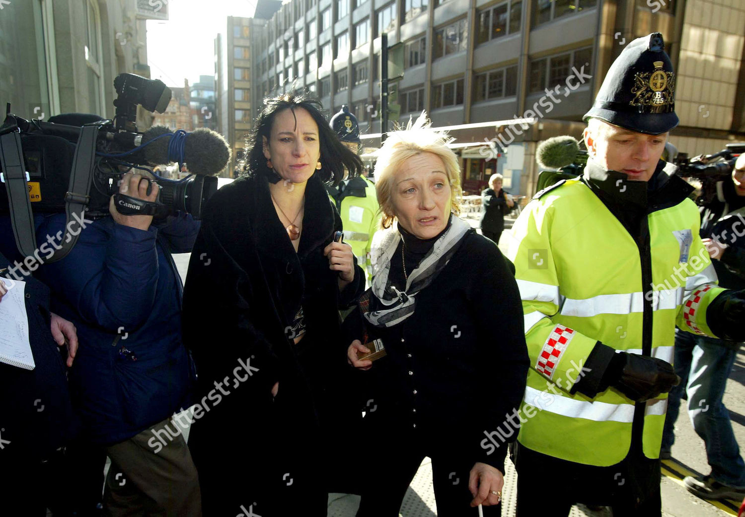 Beverley Williams Maggie Costener Outside Old Editorial Stock Photo ...