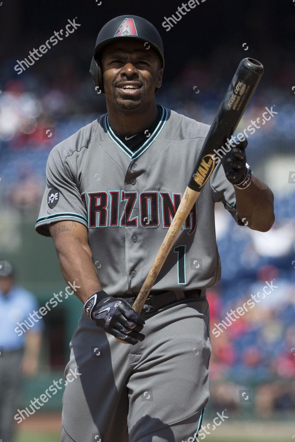 Arizona Diamondbacks Center Fielder Michael Bourn Editorial Stock Photo