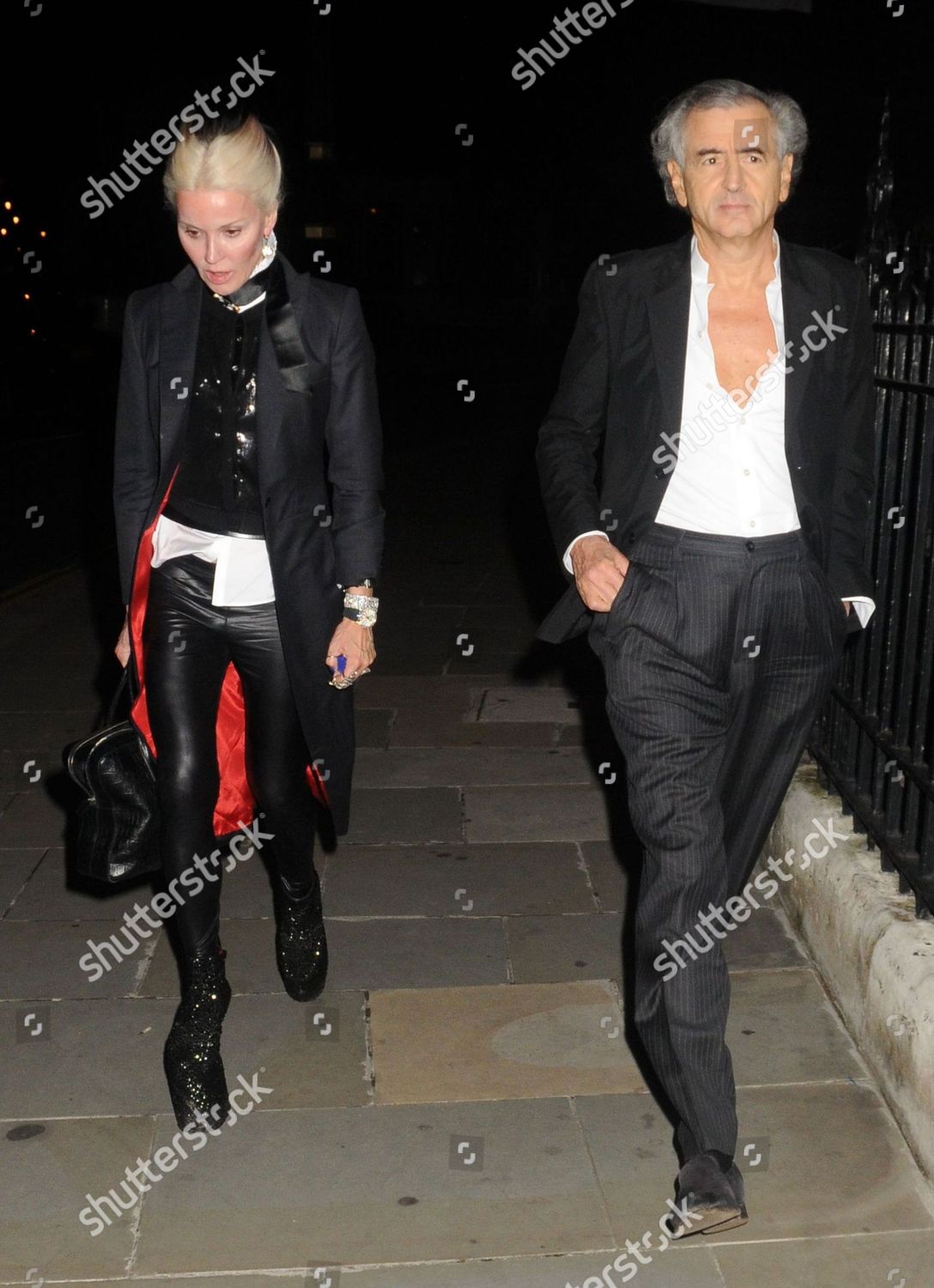 Bernardhenri Levy Daphne Guinness Editorial Stock Photo Stock Image Shutterstock