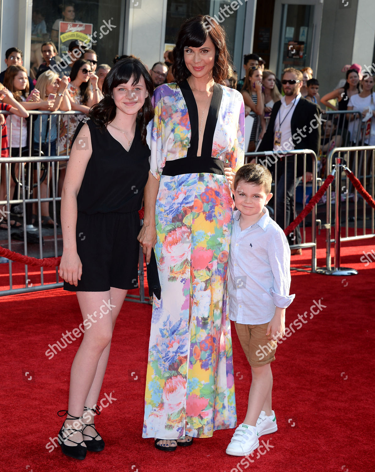 Catherine Bell Children Ronan Beason Gemma Editorial Stock Photo ...