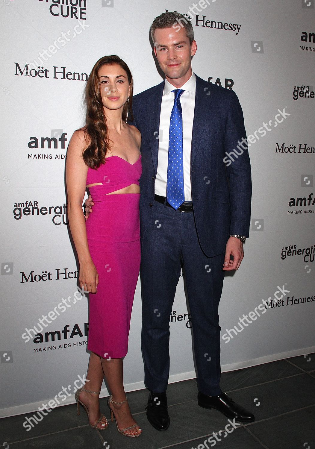 Emilia Bechrakis Ryan Serhant Editorial Stock Photo - Stock Image