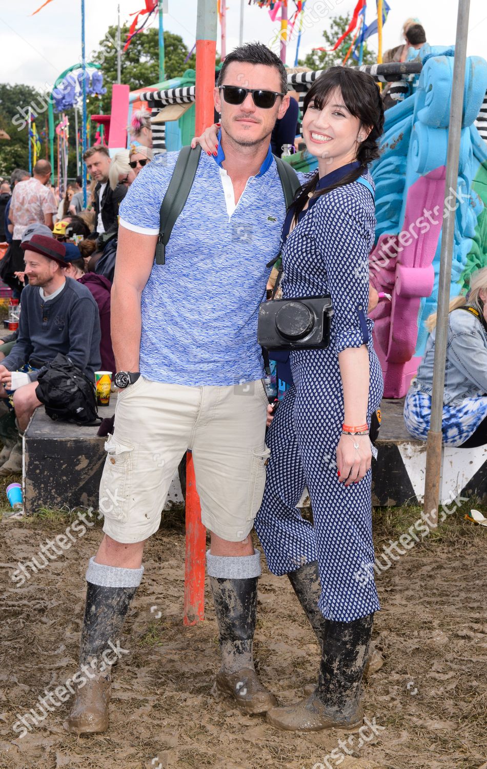 Luke Evans Daisy Lowe Editorial Stock Photo Stock Image Shutterstock