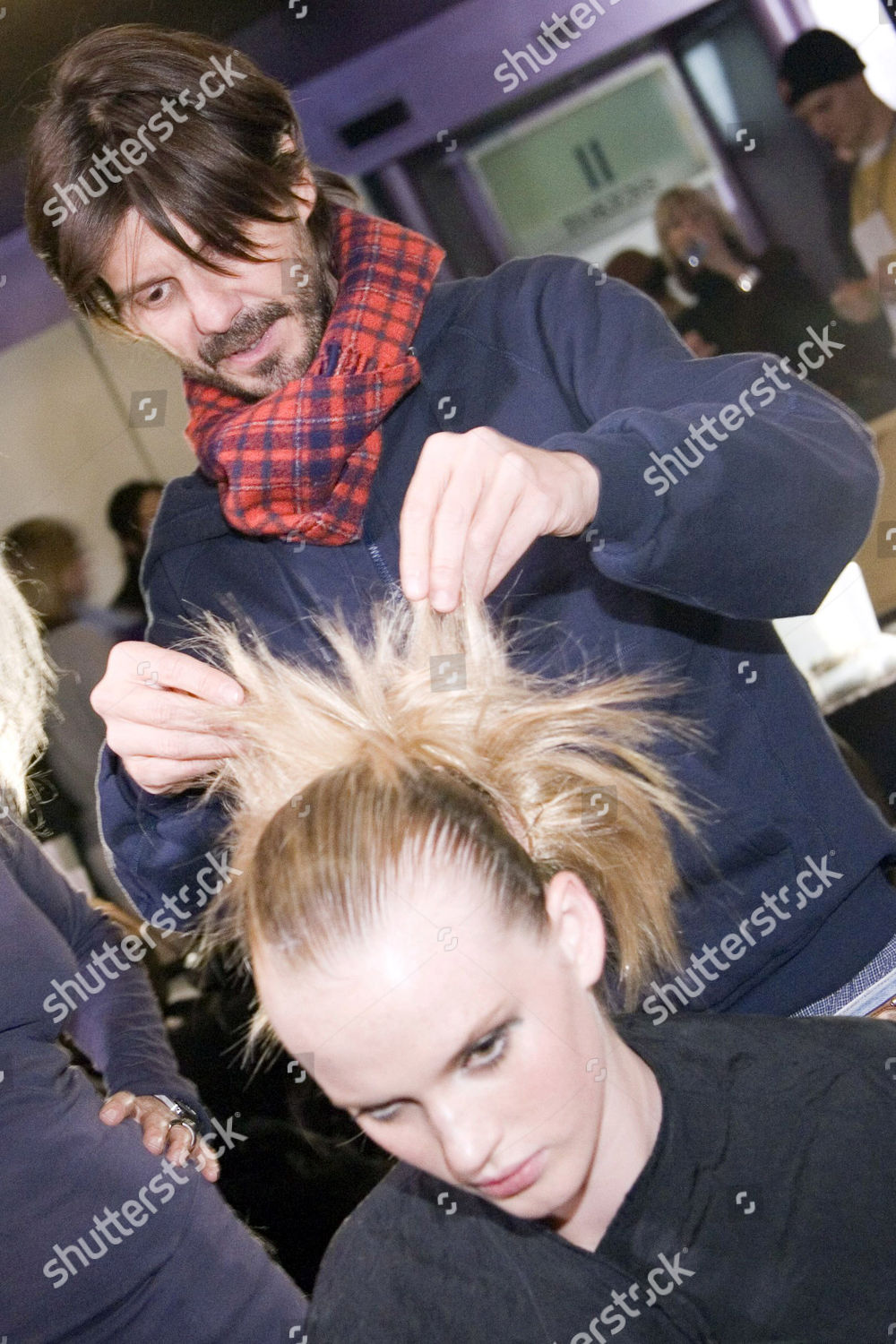Hair Stylist Guido Palau Y3 Show Editorial Stock Photo Stock