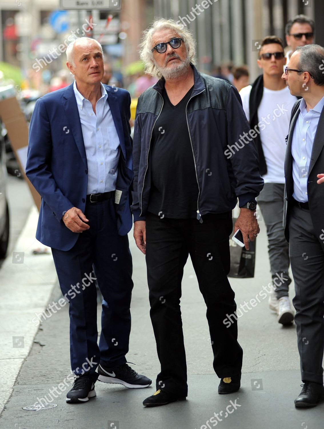 Antonio Percassi Flavio Briatore Editorial Stock Photo - Stock Image ...