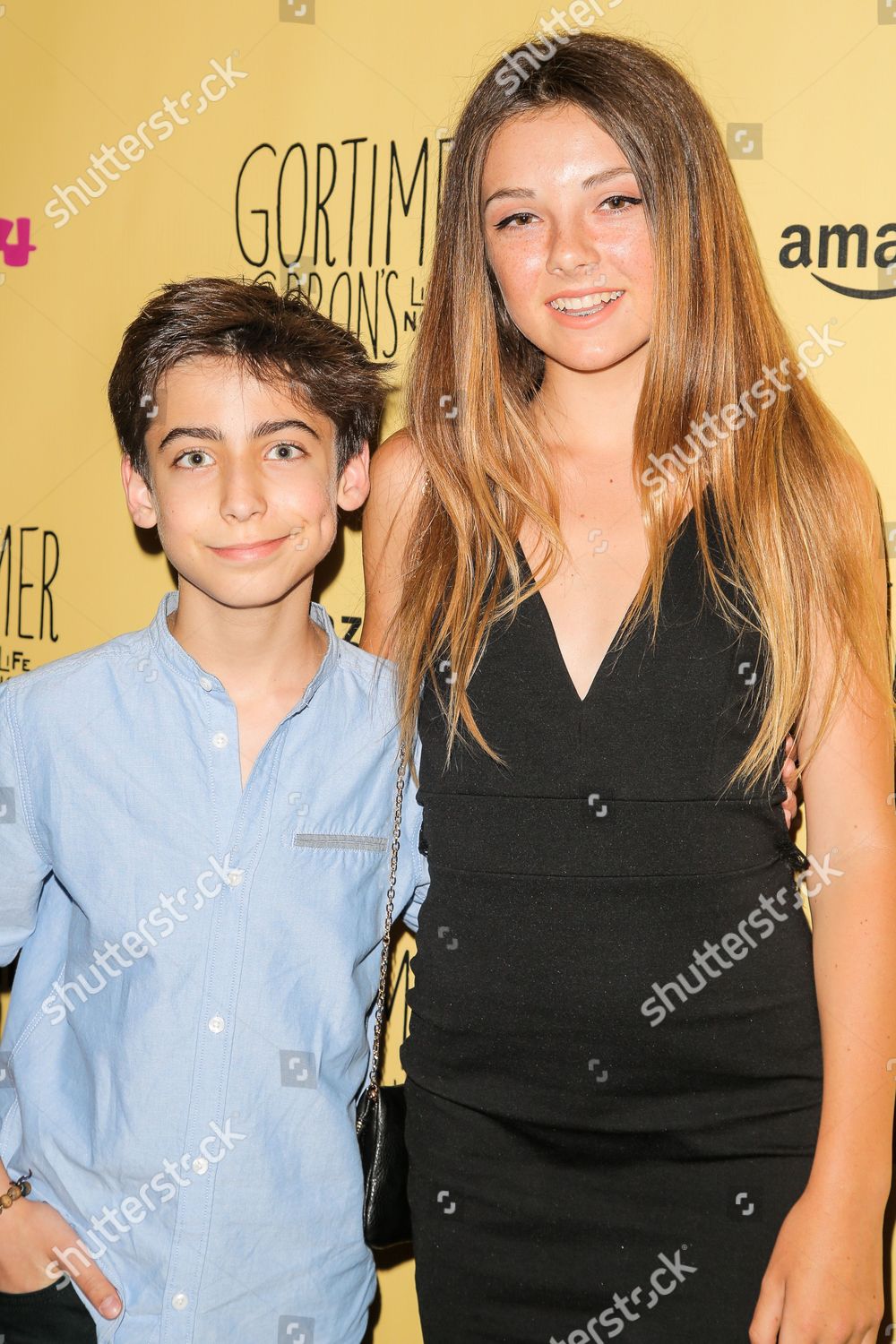 Aidan Gallagher Cheyenne Sage Editorial Stock Photo - Stock Image ...