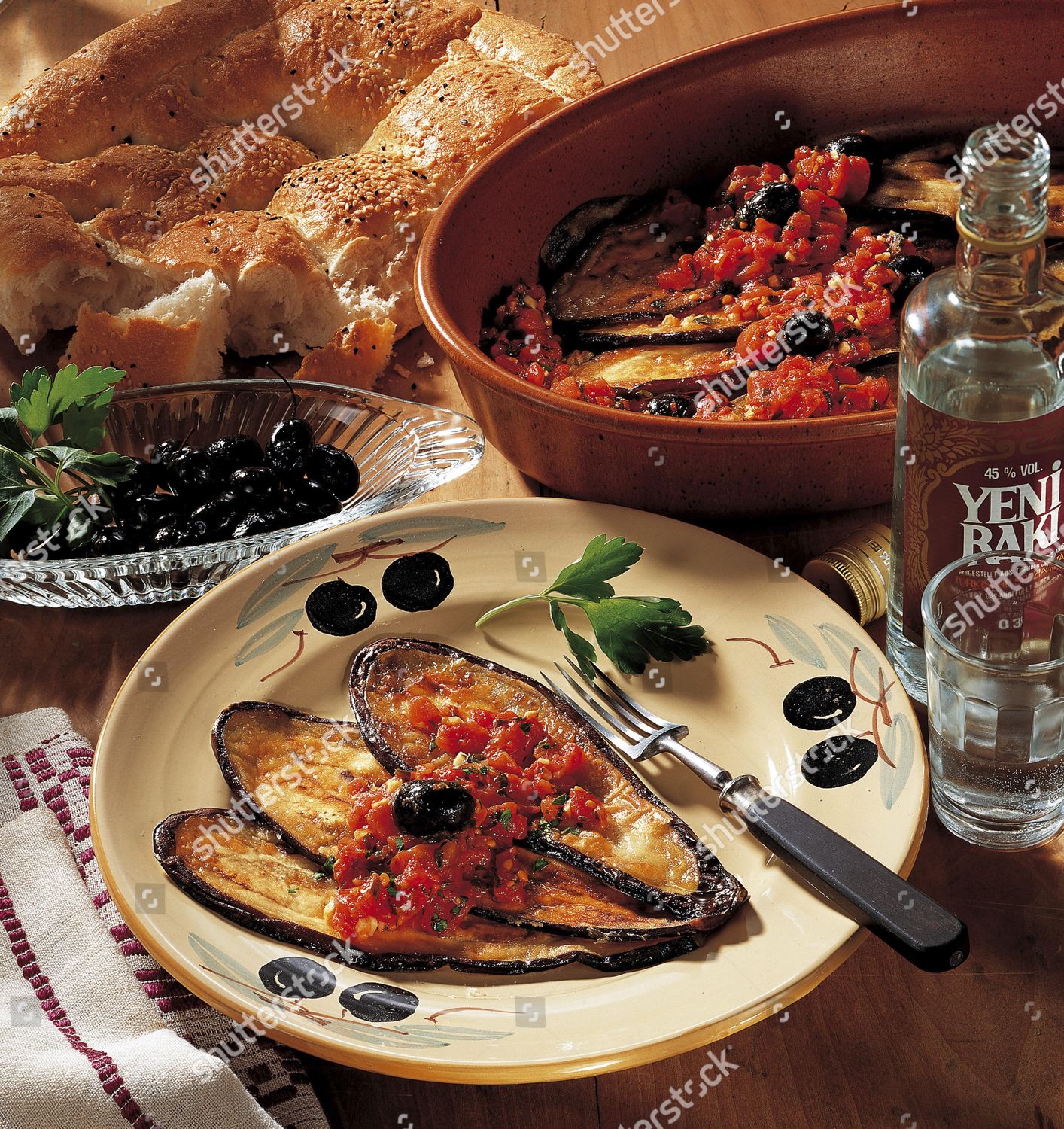 Ottoman Eggplant Tomato Sauce Vegetables Turkey Editorial Stock Photo Stock Image Shutterstock