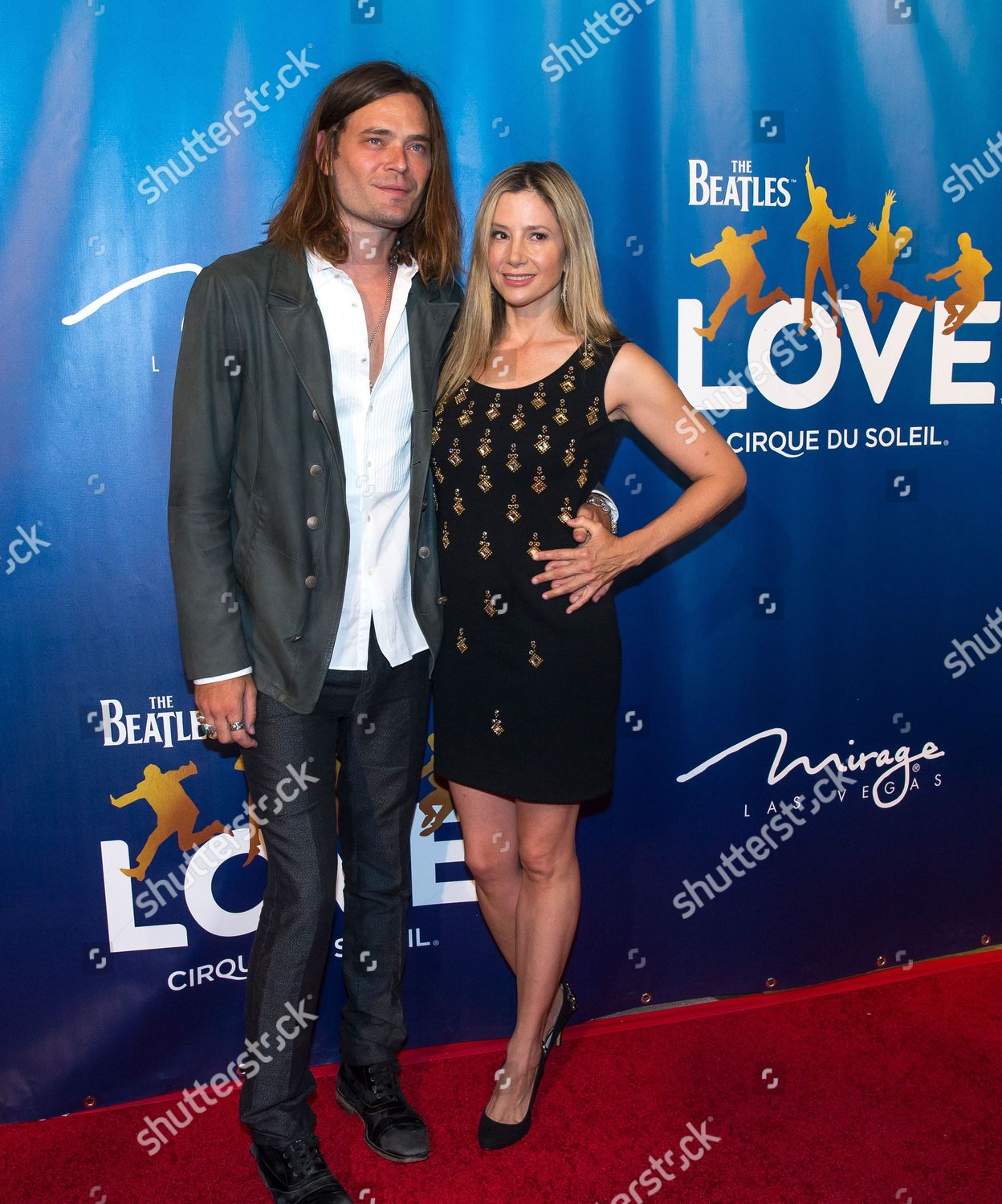 Christopher Backus Mira Sorvino Editorial Stock Photo - Stock Image