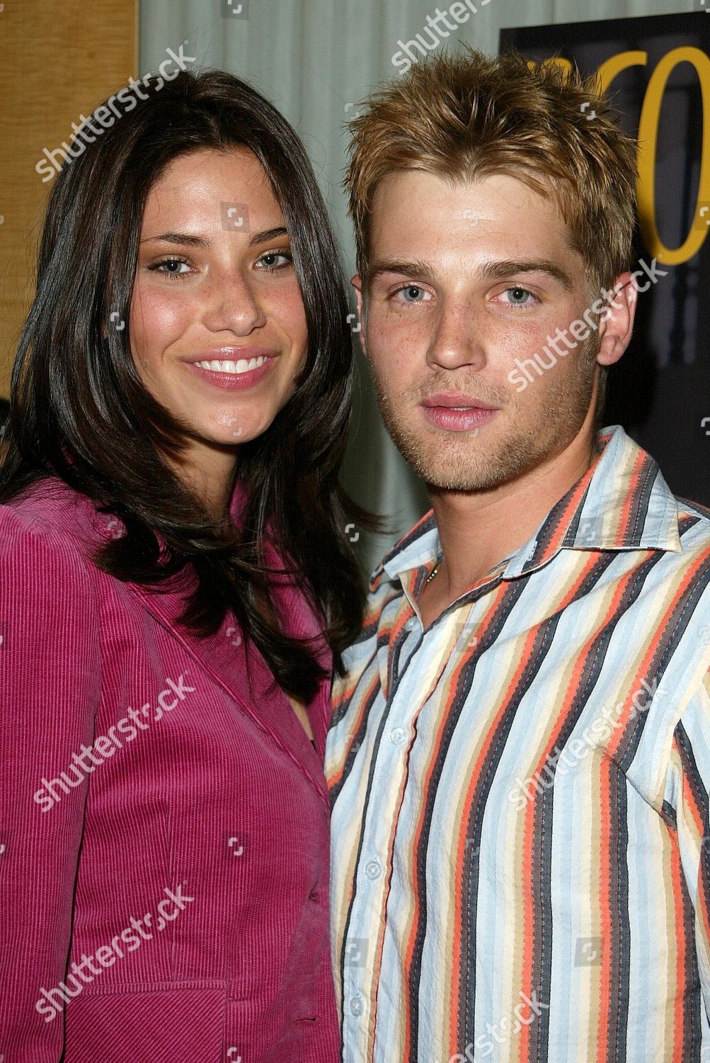 Mike Vogel His Wife Courtney Editorial Stock Photo Stock Image
