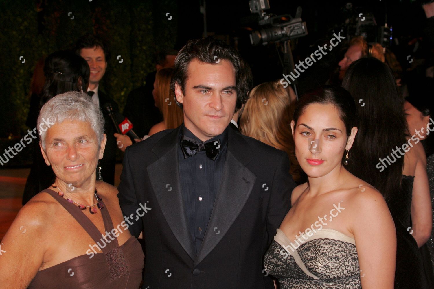 Joaquin Phoenix Mother Arlyn Phoenix Sister Editorial Stock Photo