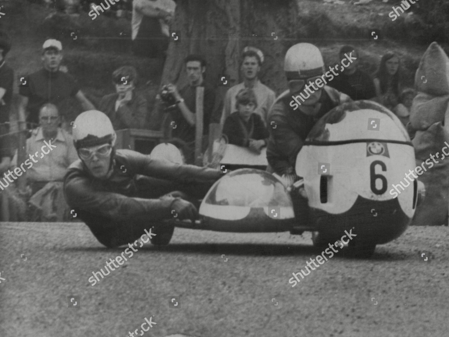 Klaus Enders riding Partner Engelhart in Sidecar Editorial ...
