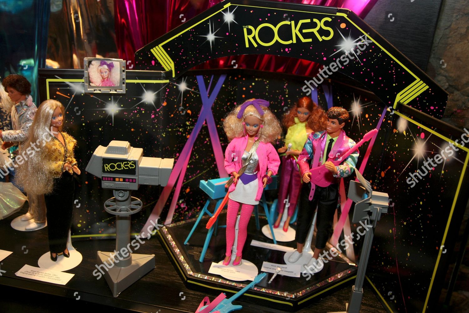 barbie rockers stage