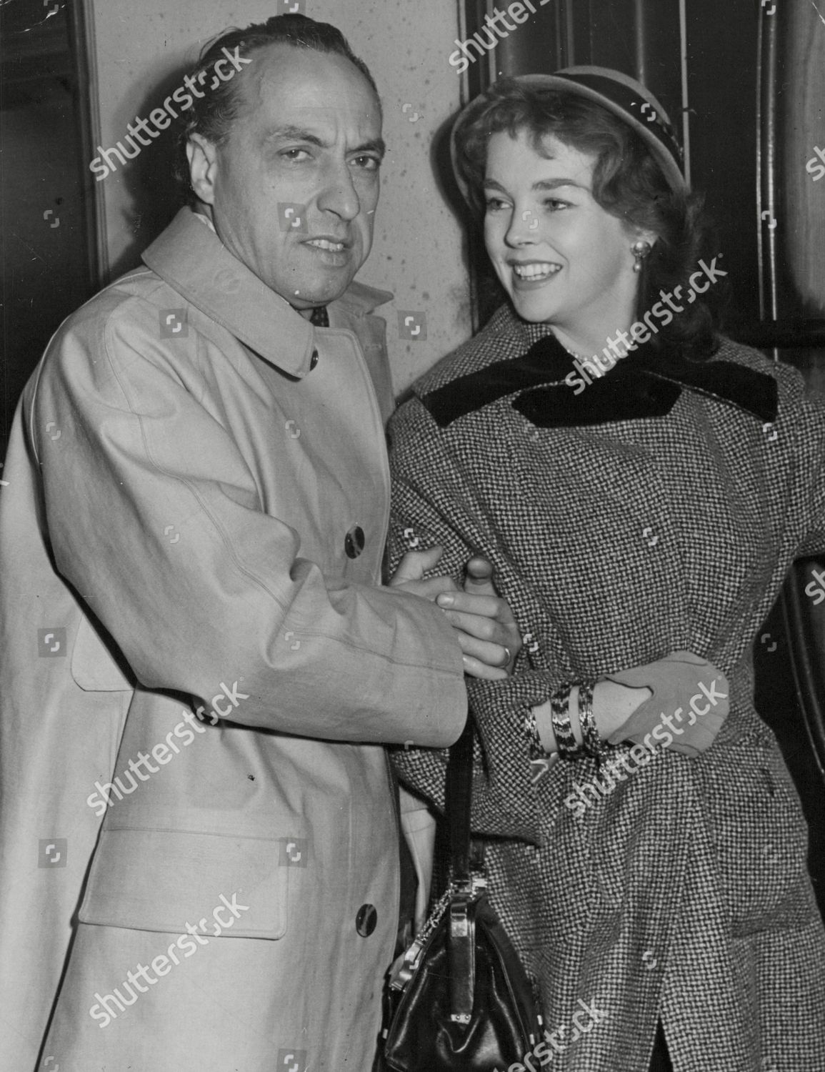 Actress Dawn Addams Her Italian Husband Prince Editorial Stock Photo Stock Image Shutterstock