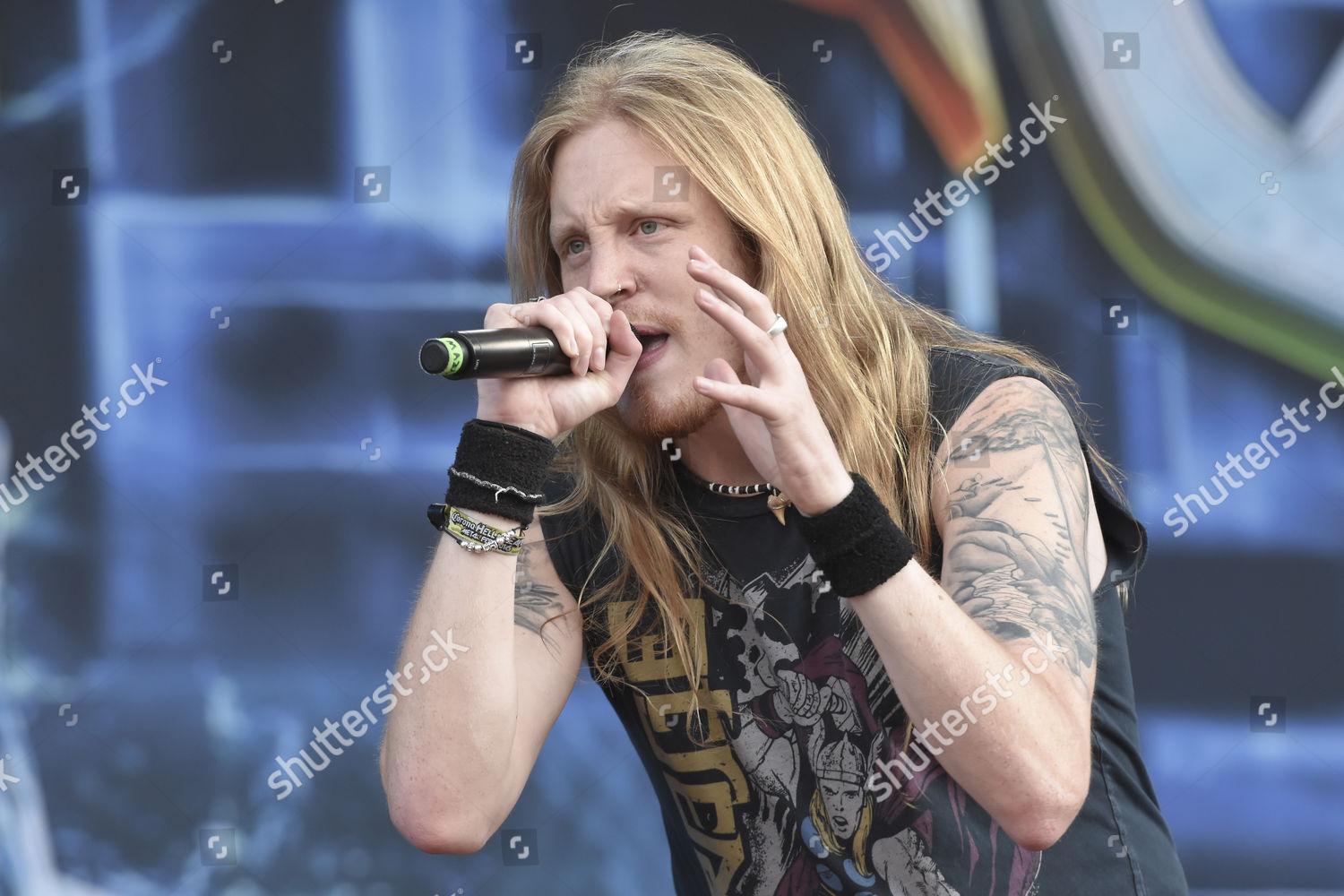 Marc Hudson Vocalist Dragonforce Editorial Stock Photo - Stock Image ...