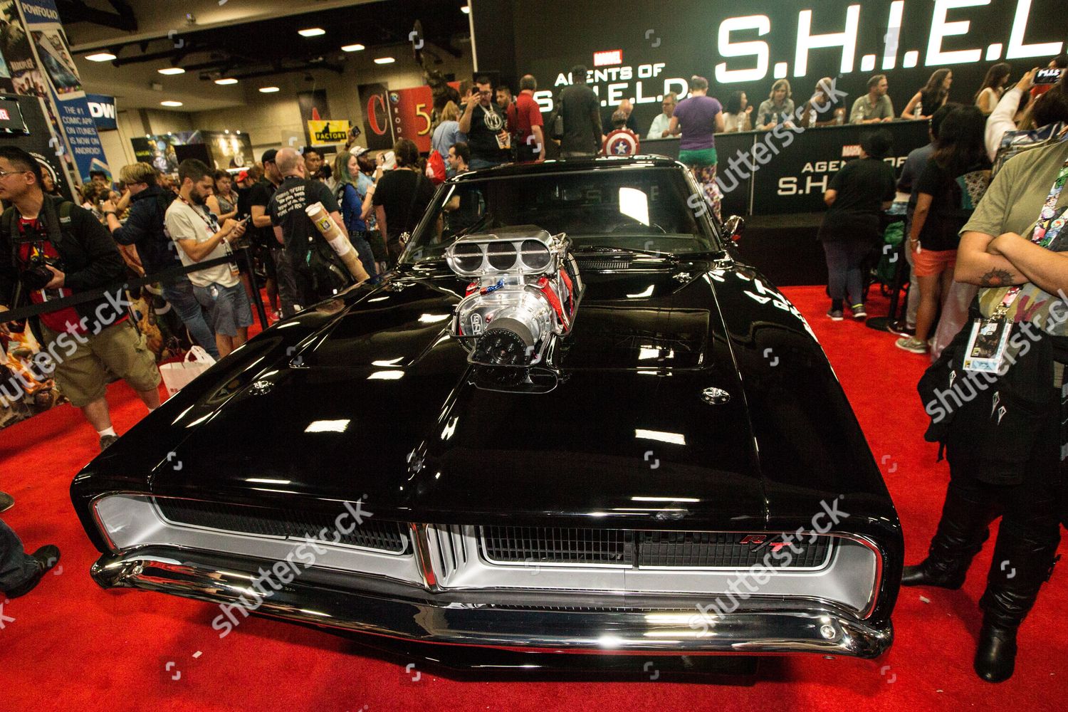 Agents Shields Ghost Rider Car Unveiled By Editorial Stock Photo Stock Image Shutterstock