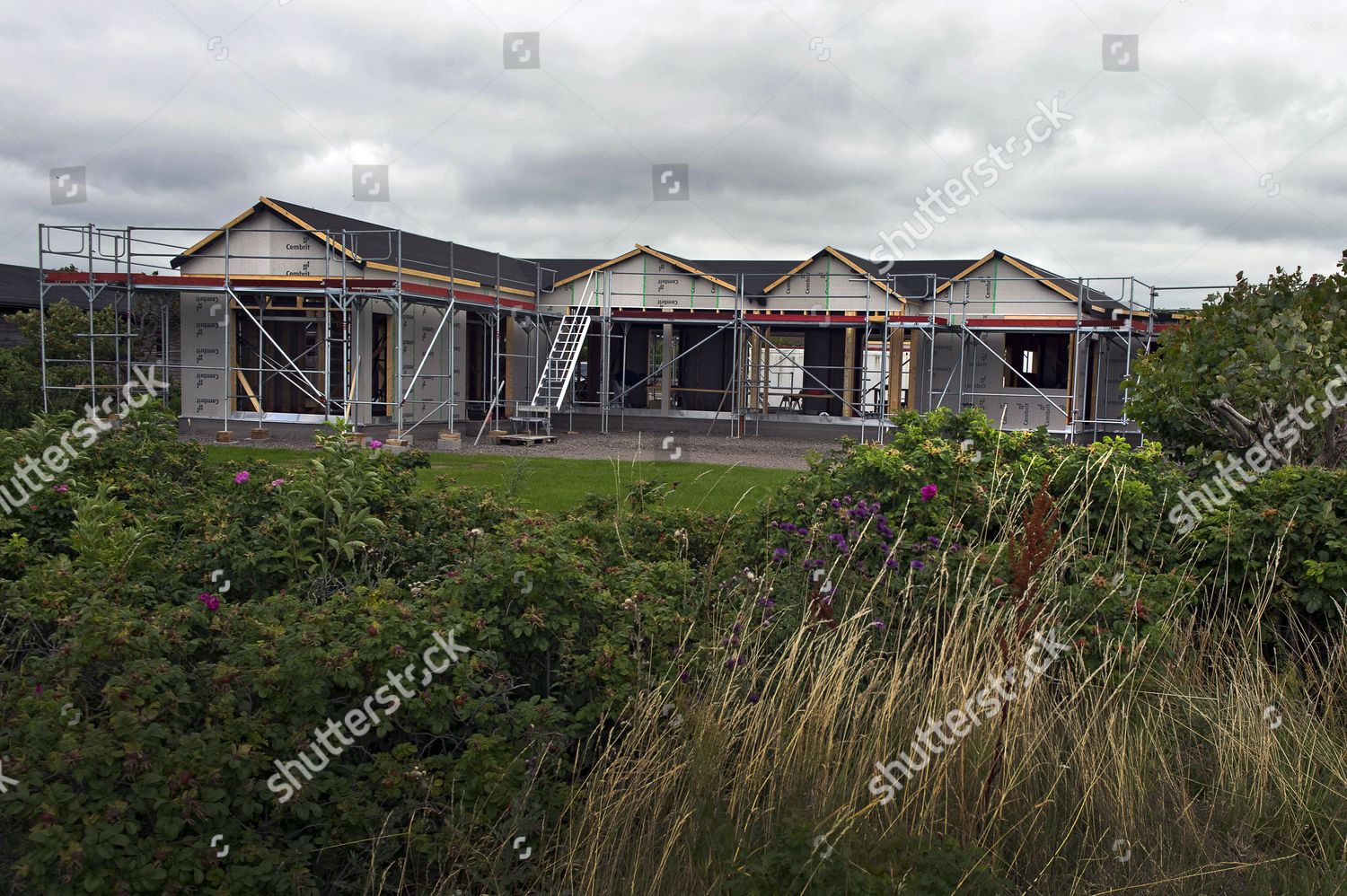 Hugh Grant Anna Eberstein Building Summer House Redaktionelles Stockfoto Stockbild Shutterstock