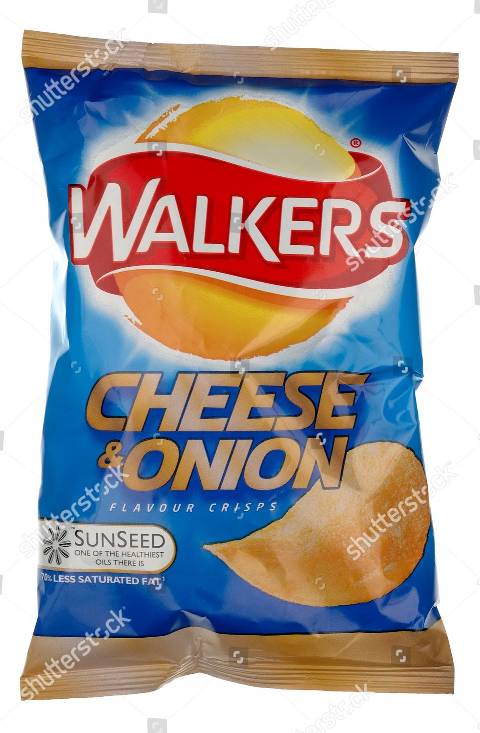 Walkers Cheese Onion Crisps Editorial Stock Photo - Stock Image ...