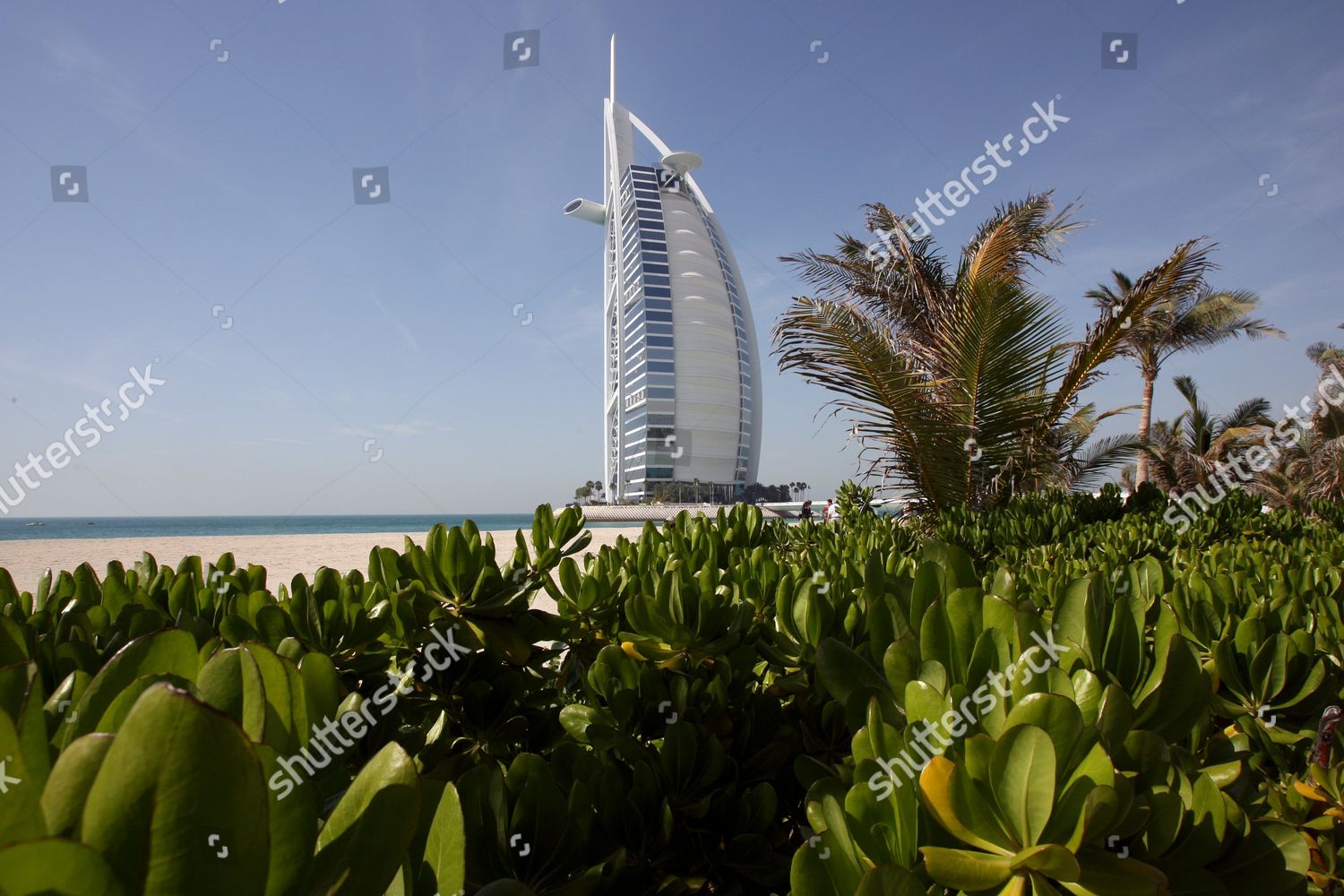 7 Star Burj Al Arab Hotel Editorial Stock Photo - Stock Image ...