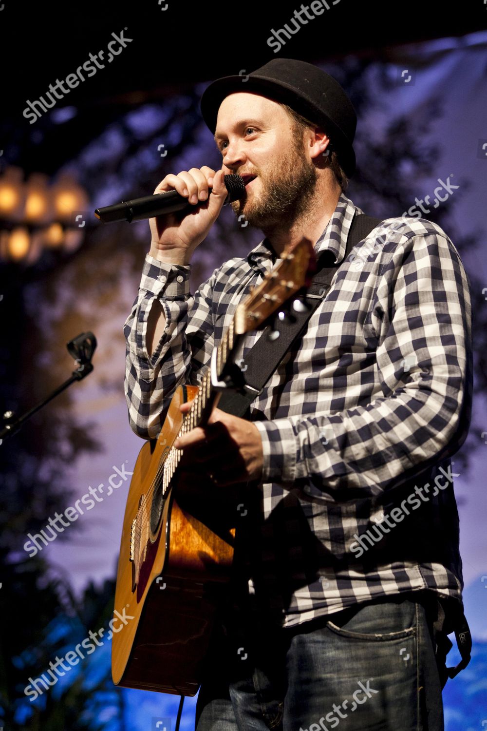 Swiss Singer Songwriter Henrick Belden Performing Editorial Stock Photo ...