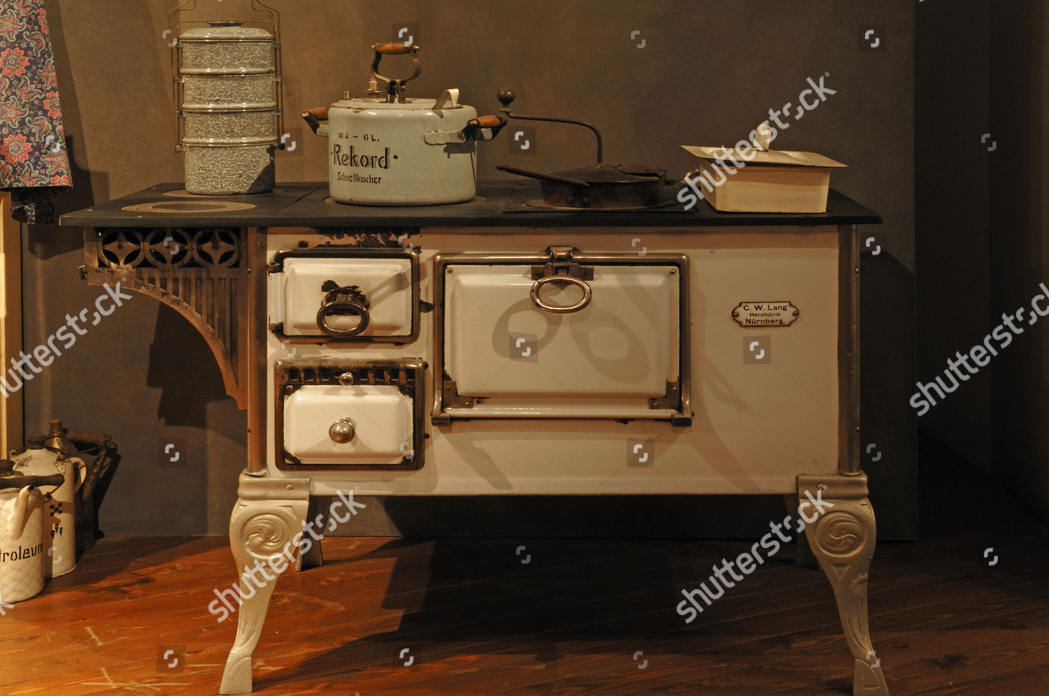 Kitchen Stove 1900 Museum Industrial Culture Editorial Stock Photo   Shutterstock 5817990a 