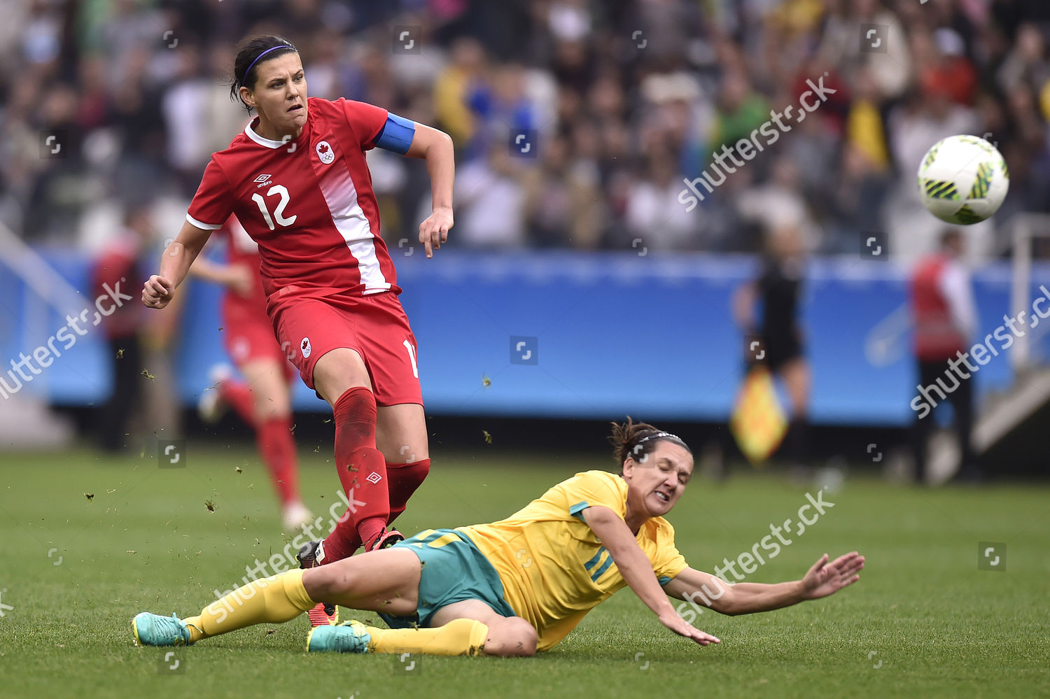 Canada X Australia Christine Sinclair Canada Editorial Stock Photo 