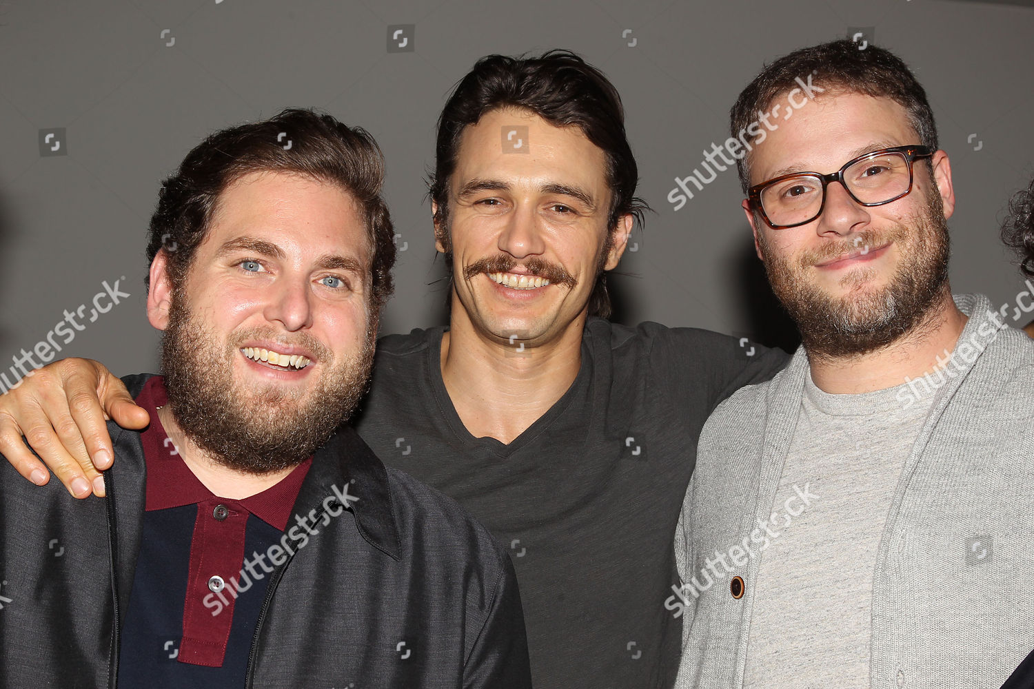 Jonah Hill James Franco Seth Rogen Editorial Stock Photo - Stock Image